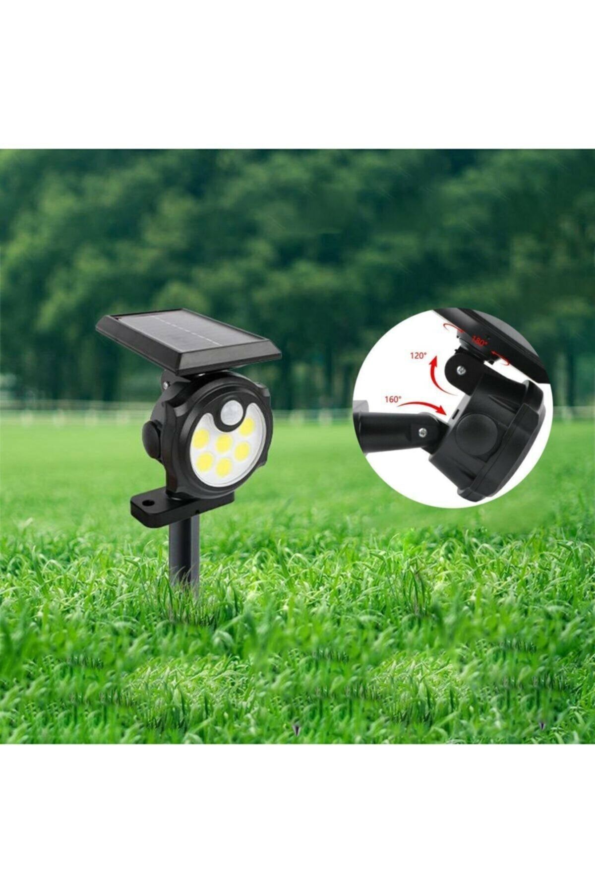 Deppocu Hareket Sensörlü 42 Led Solar Bahçe Lambası