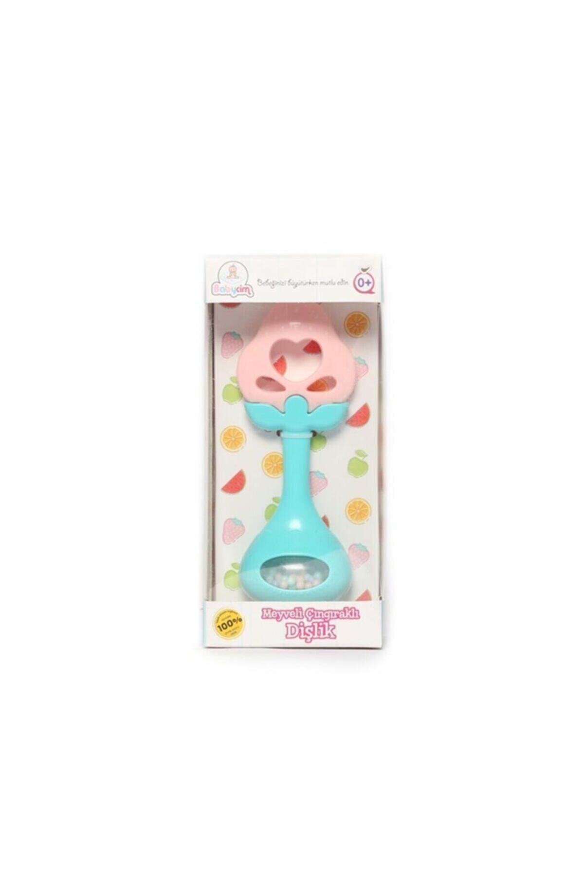 BİRLİK TOYS Babycim Çıngırak Çilek Dişlik