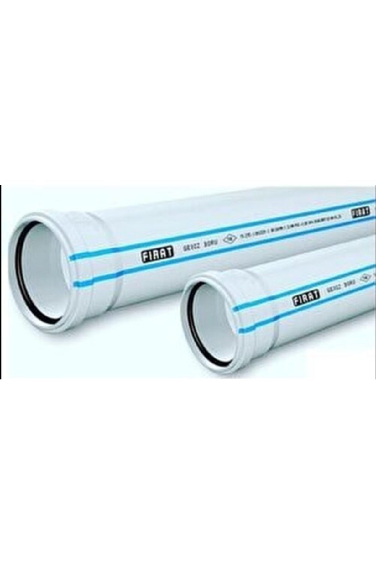 Fırat Grup Fırat Boru 2.2mm Pvc 200*3000 Pis Su Borusu 3 Metrelik