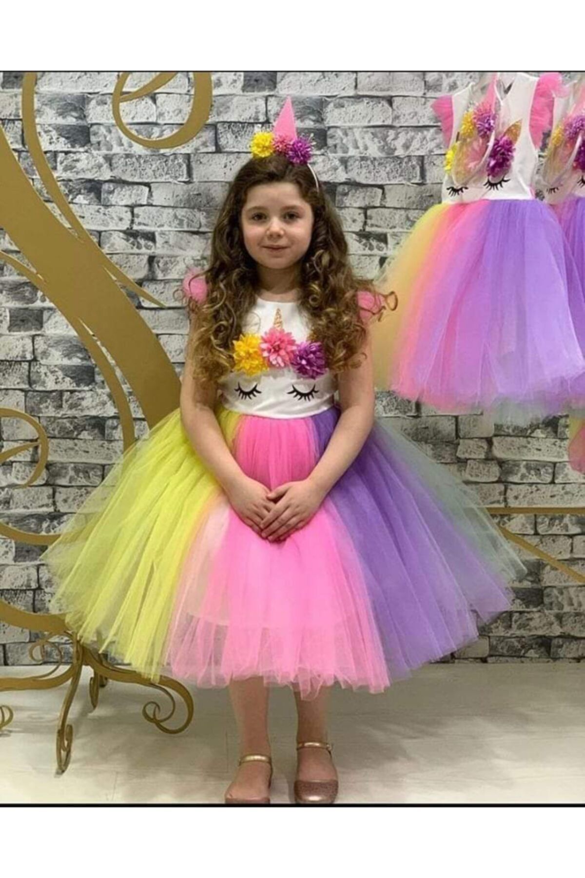 Perinin dolabı Unicorn Elbise