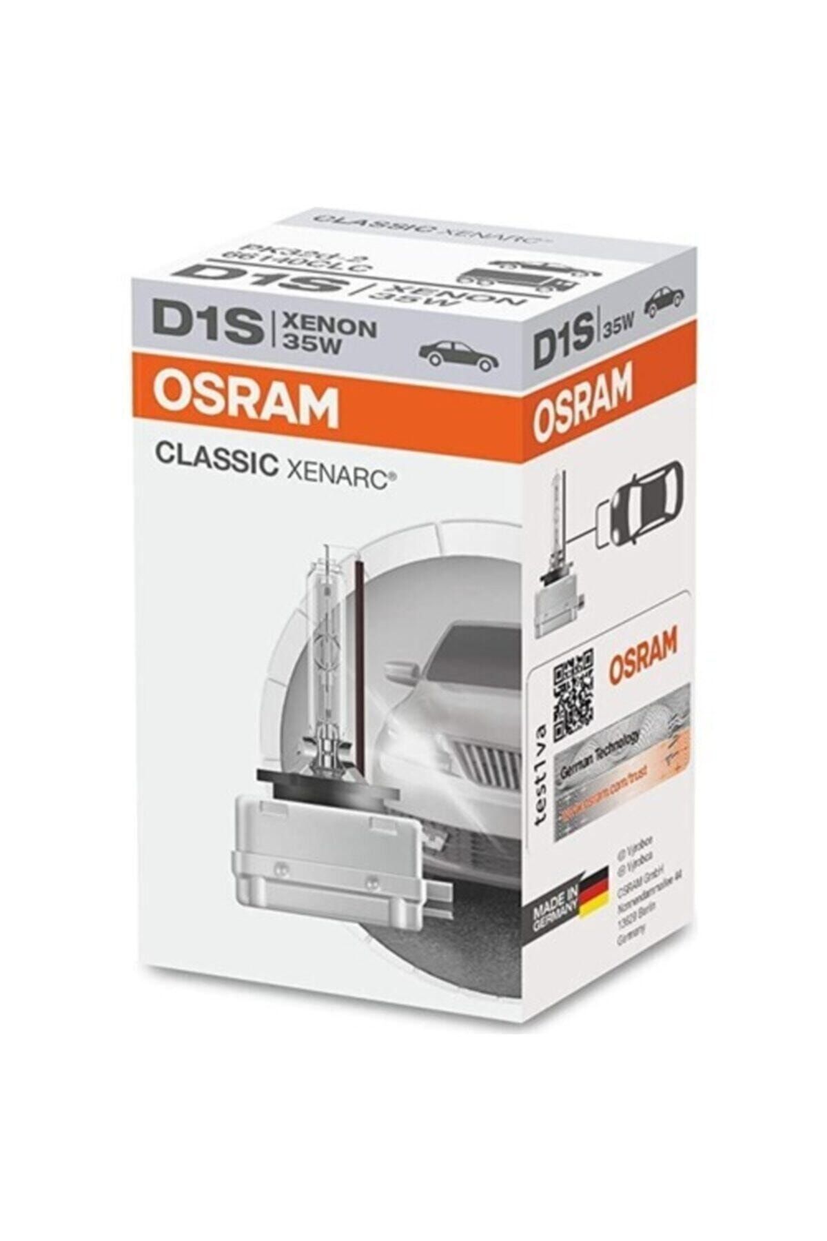 Osram D1s 12v 35w Xenon Far Ampulu 66140 Clc