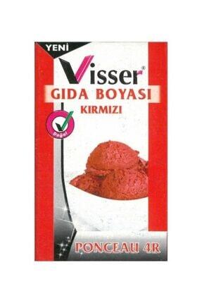 Visser Toz Gıda Boyası 9 Gram - Kırmızı Image 0