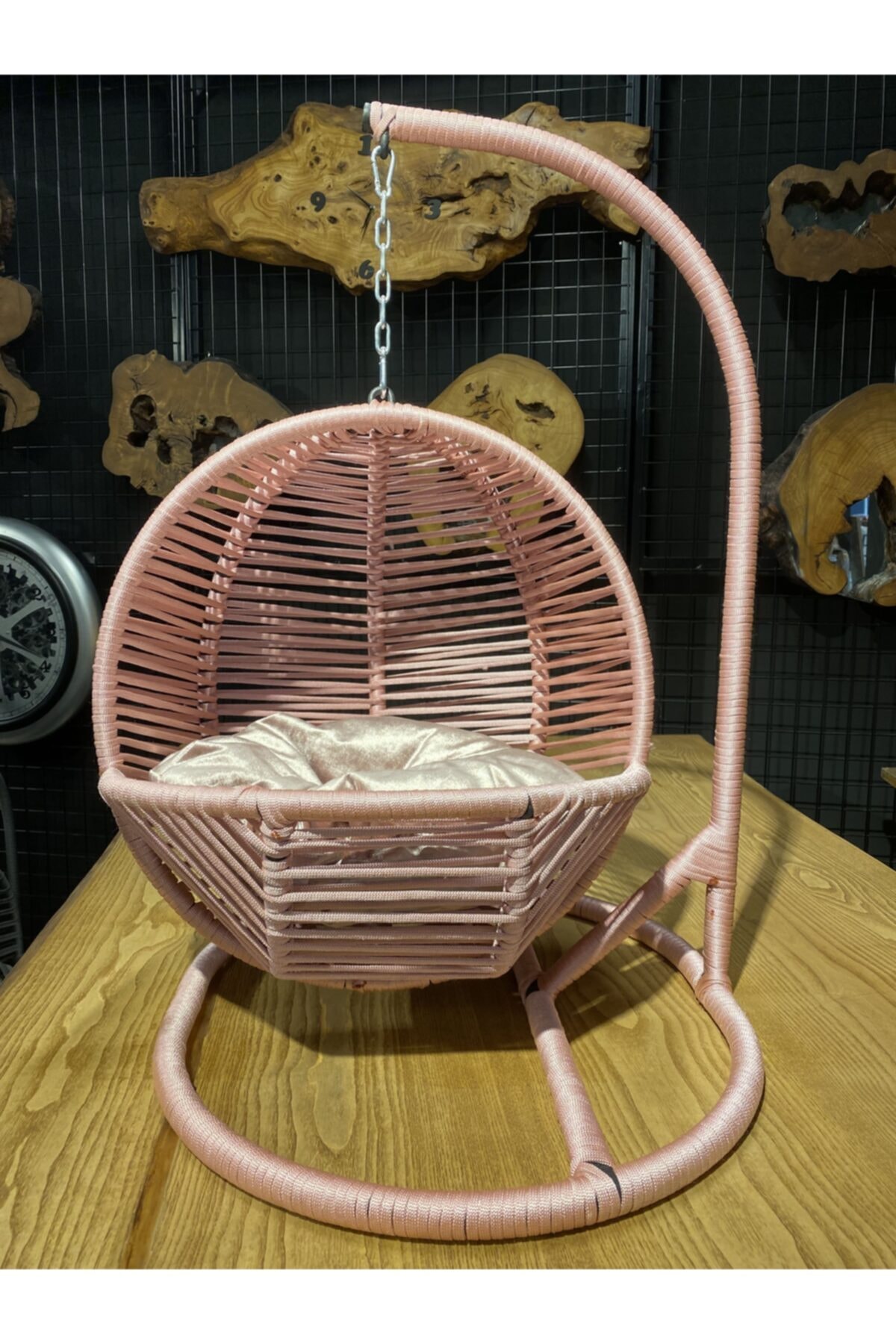Kargolagelsin Metal Kedi-köpek Salıncağı-yatağı-hamağı Pembe