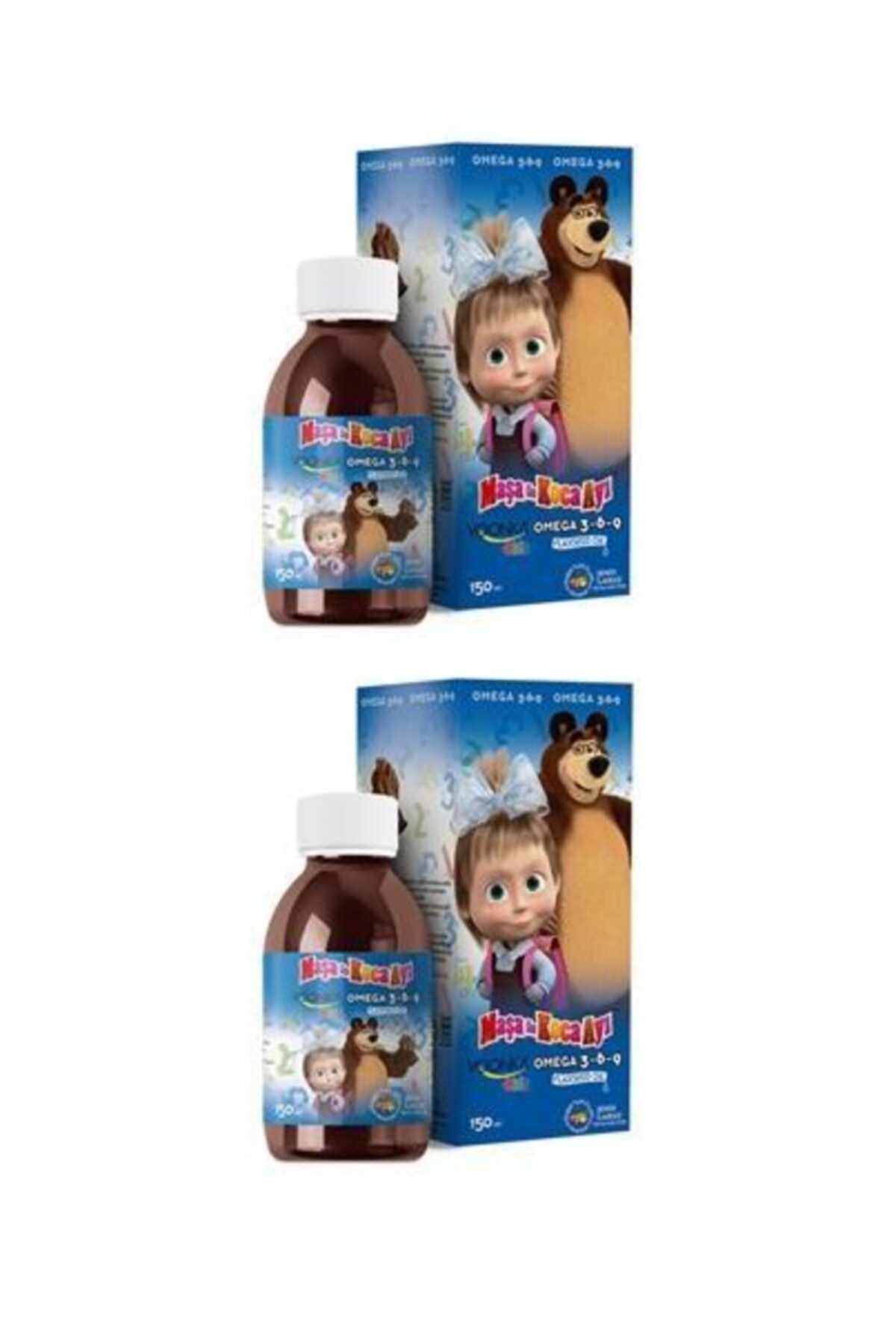 Voonka Maşa Ile Koca Ayı Omega 3 150 Ml 2 Adet