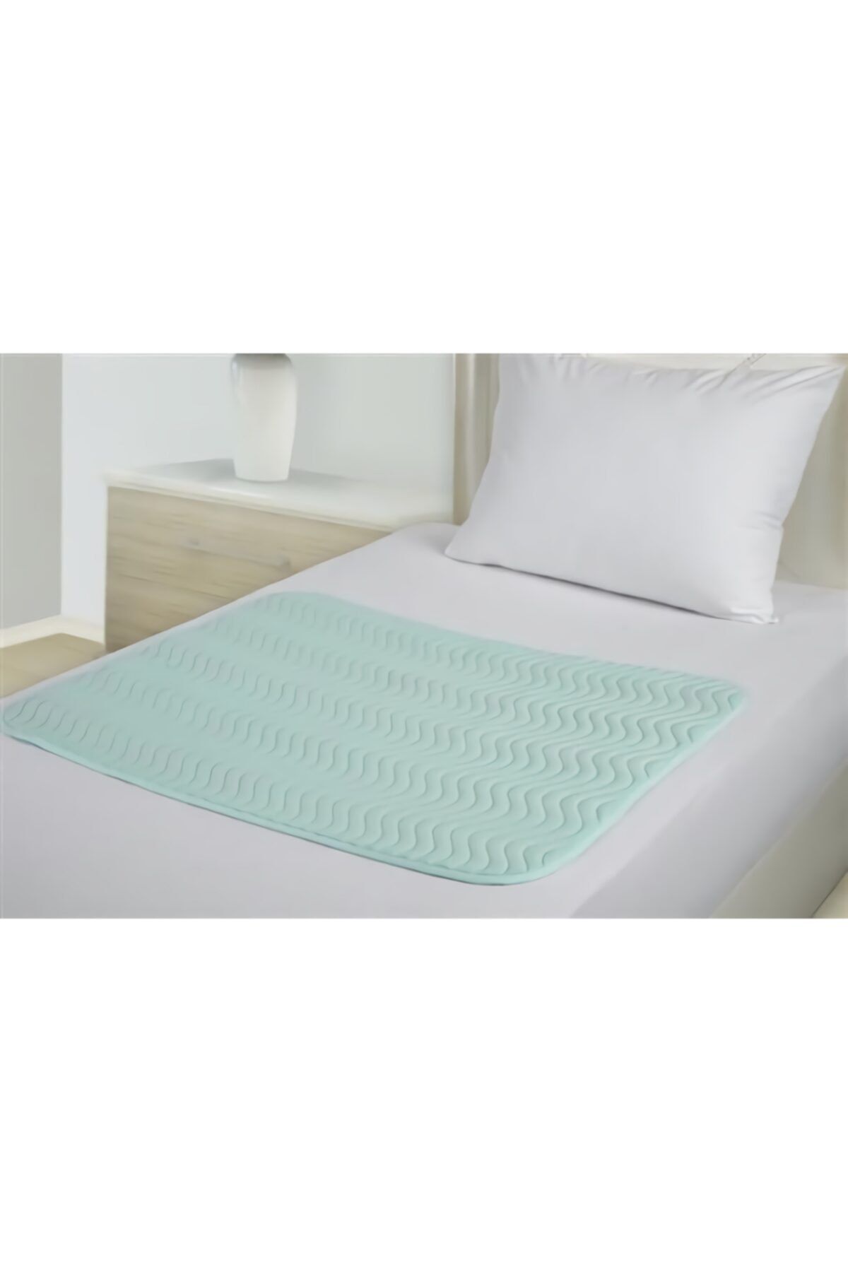ATA EXCLUSIVE FABRICS Abso (2 Li Paket) 5 Katlı Kapitoneli, Sıvı Geçirmez, Yıkanabilir Yatak Koruyucu (85x90 Cm)
