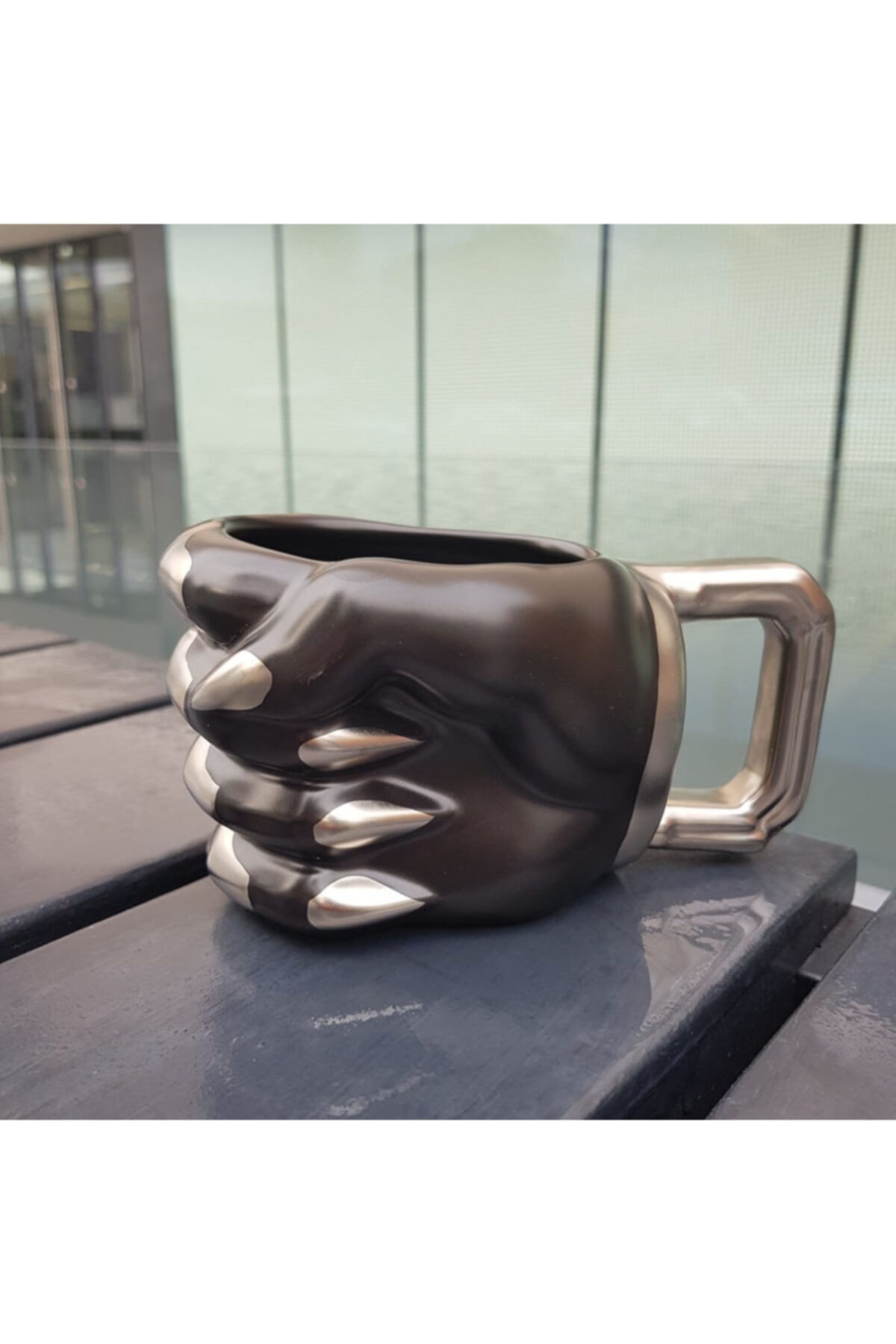 sinerjishop Black Panther 3d Kupa Bardak