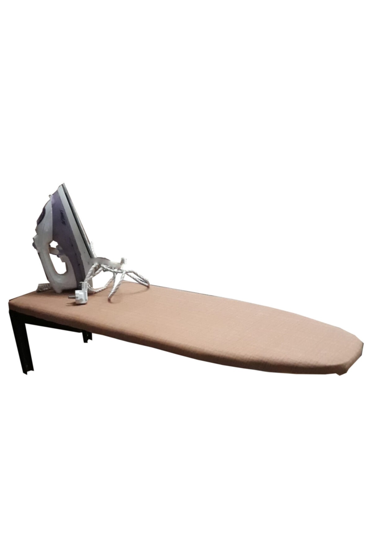 NKM TİCARET Katlanılabilir Ütü Masası Duvara Monte Otel Tipi Ütü Masası Katlanabilir 32 X 92,3 Cm