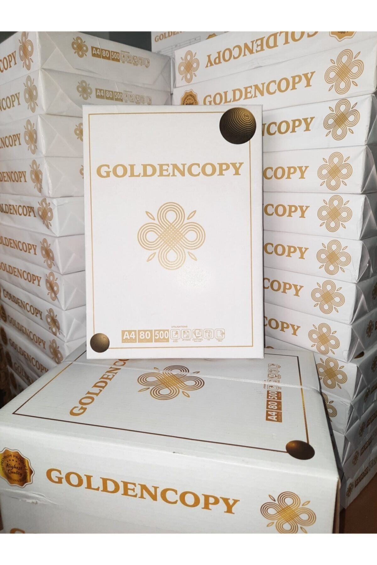 goldencopy Golden A4 Fotokopi Kağıdı 80 Gr. - 5 Paket / 1 Koli