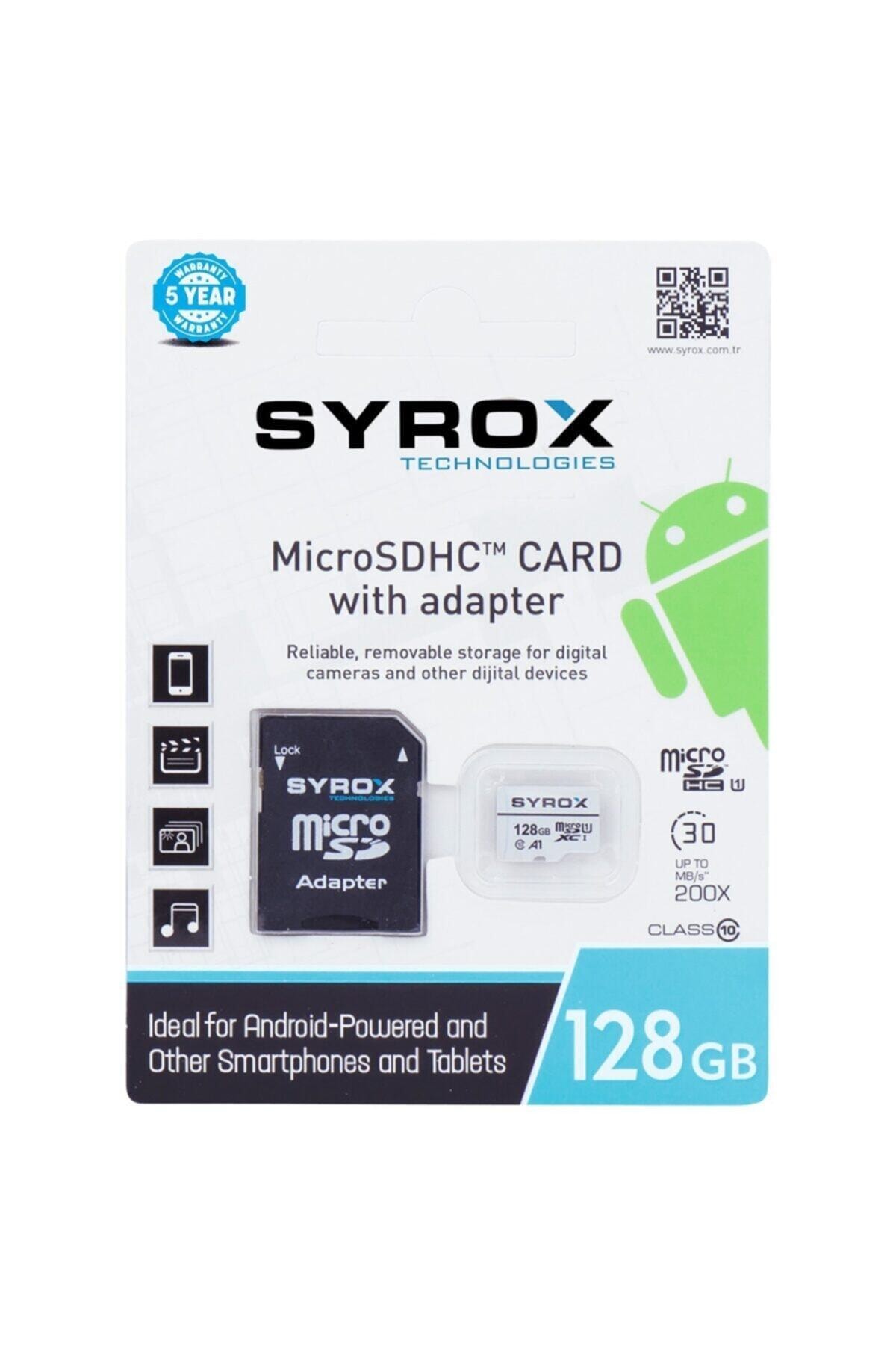 Syrox Hafıza Kartı 128 Gb