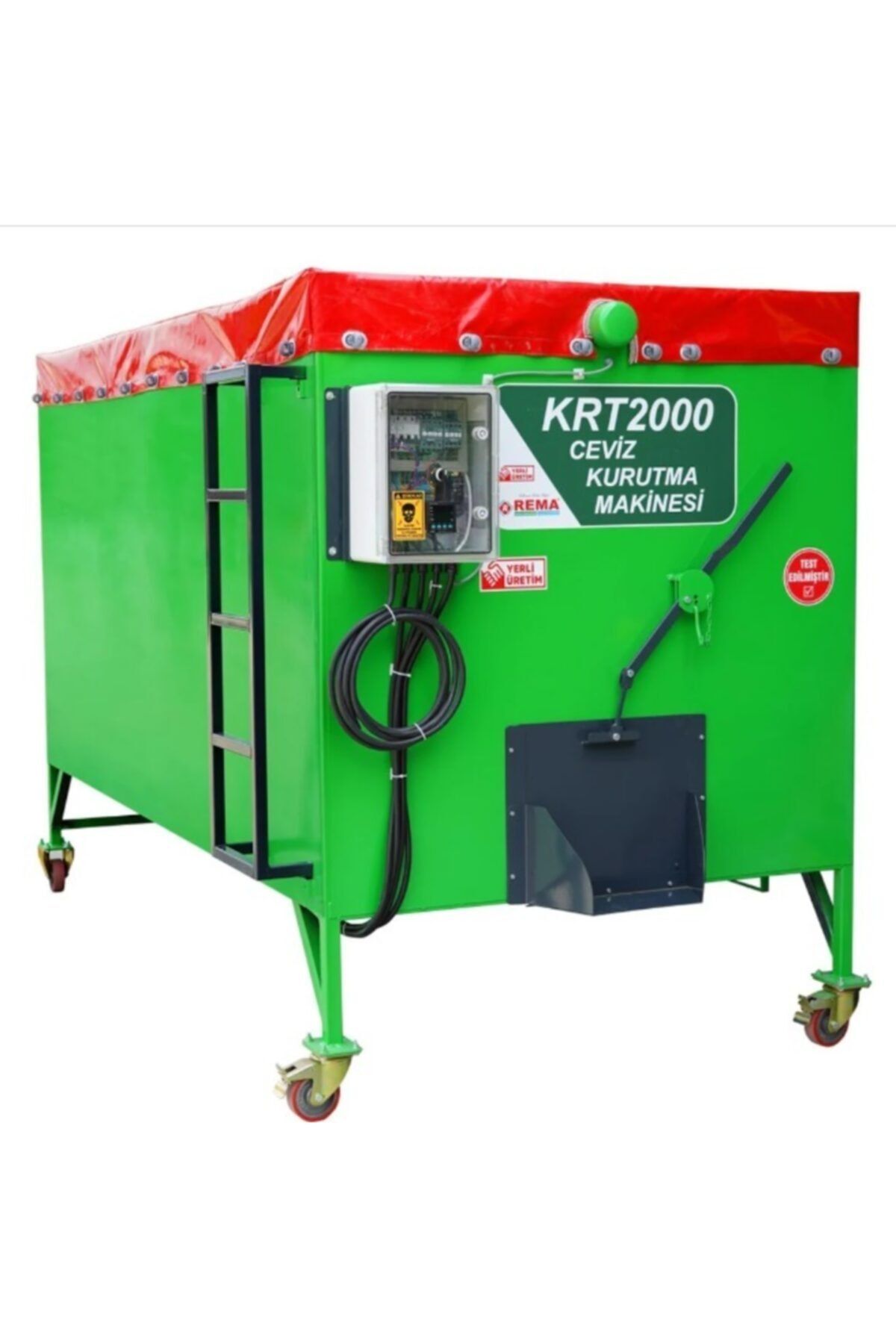 Rema Krt2000 Nem Alma Üniteli Ceviz Kurutma Makinesi 2500 kg