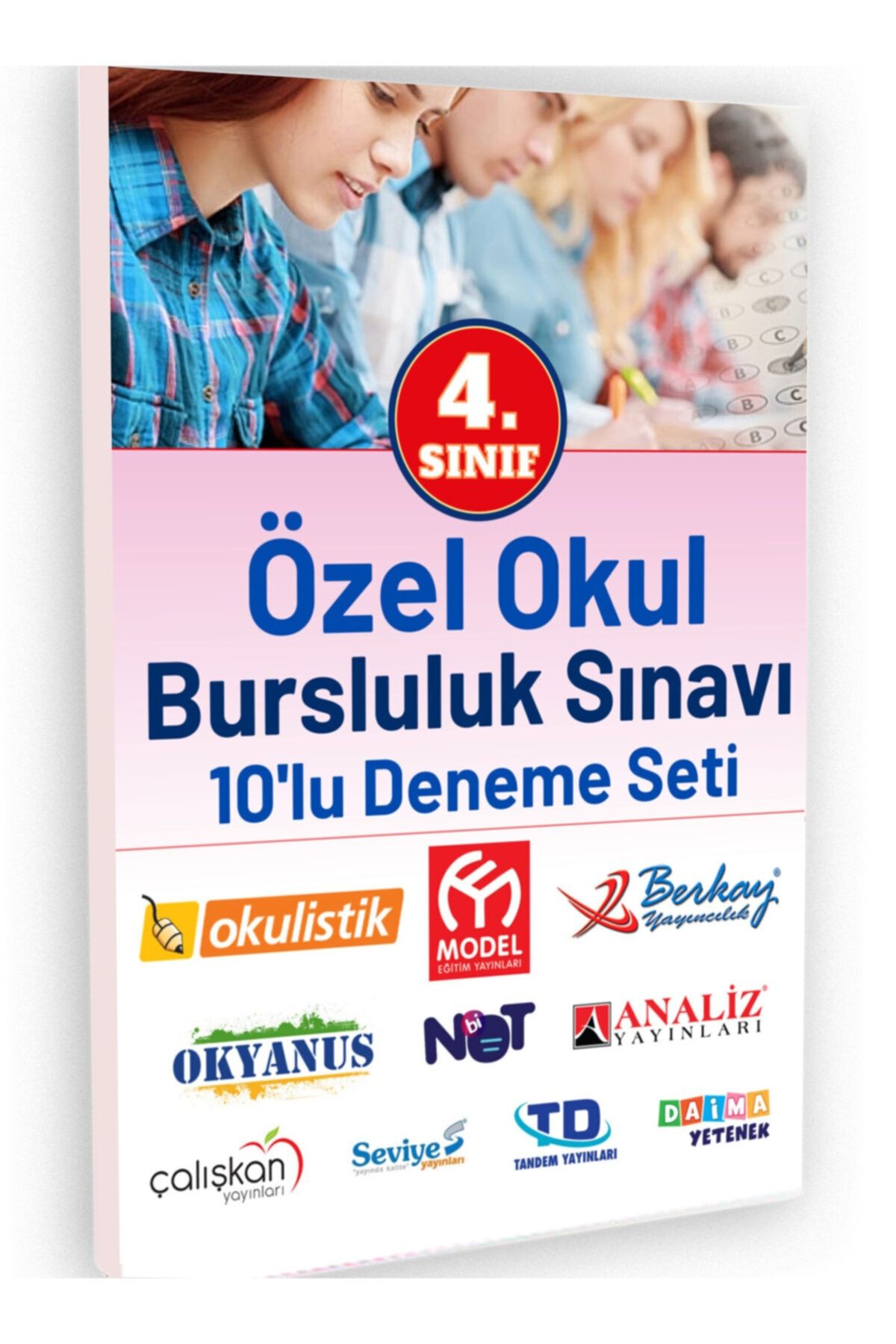 Hepsikitap Yayınları 4. Sınıf Özel Okul Bursluluk Sınavı Karma 10 Marka 10 Deneme 2021-2022