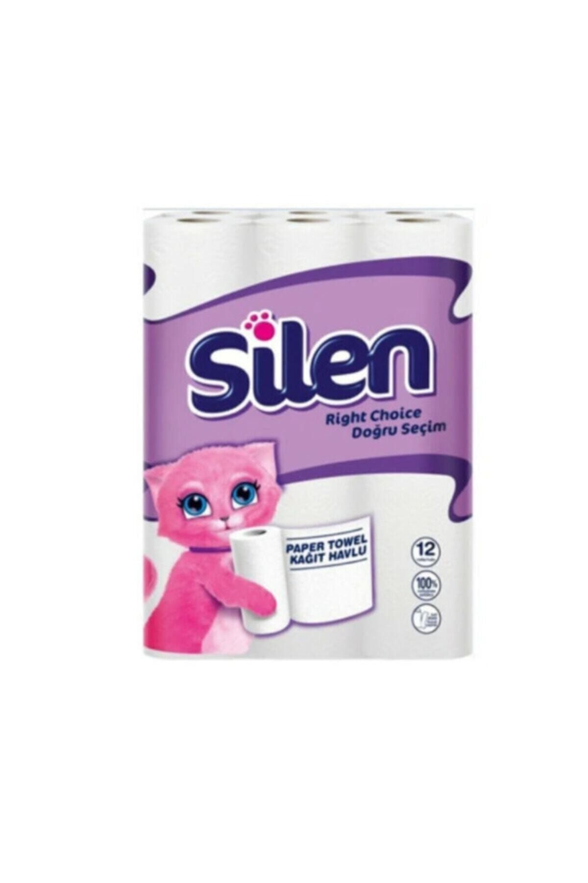 Silen Kağıt Havlu 12 Li Paket