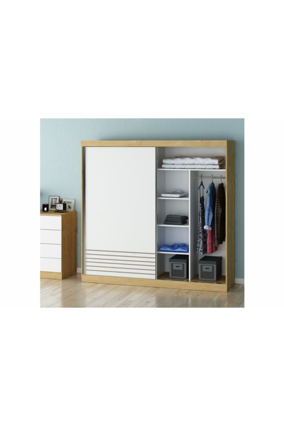Vivense Granada Sürgü Dolap 200 Cm