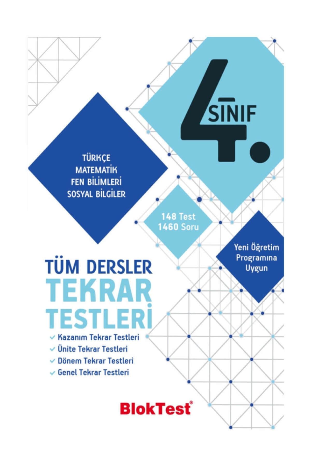 Tudem Yayınları 4.Sınıf Tüm Dersler Tekrar Testi