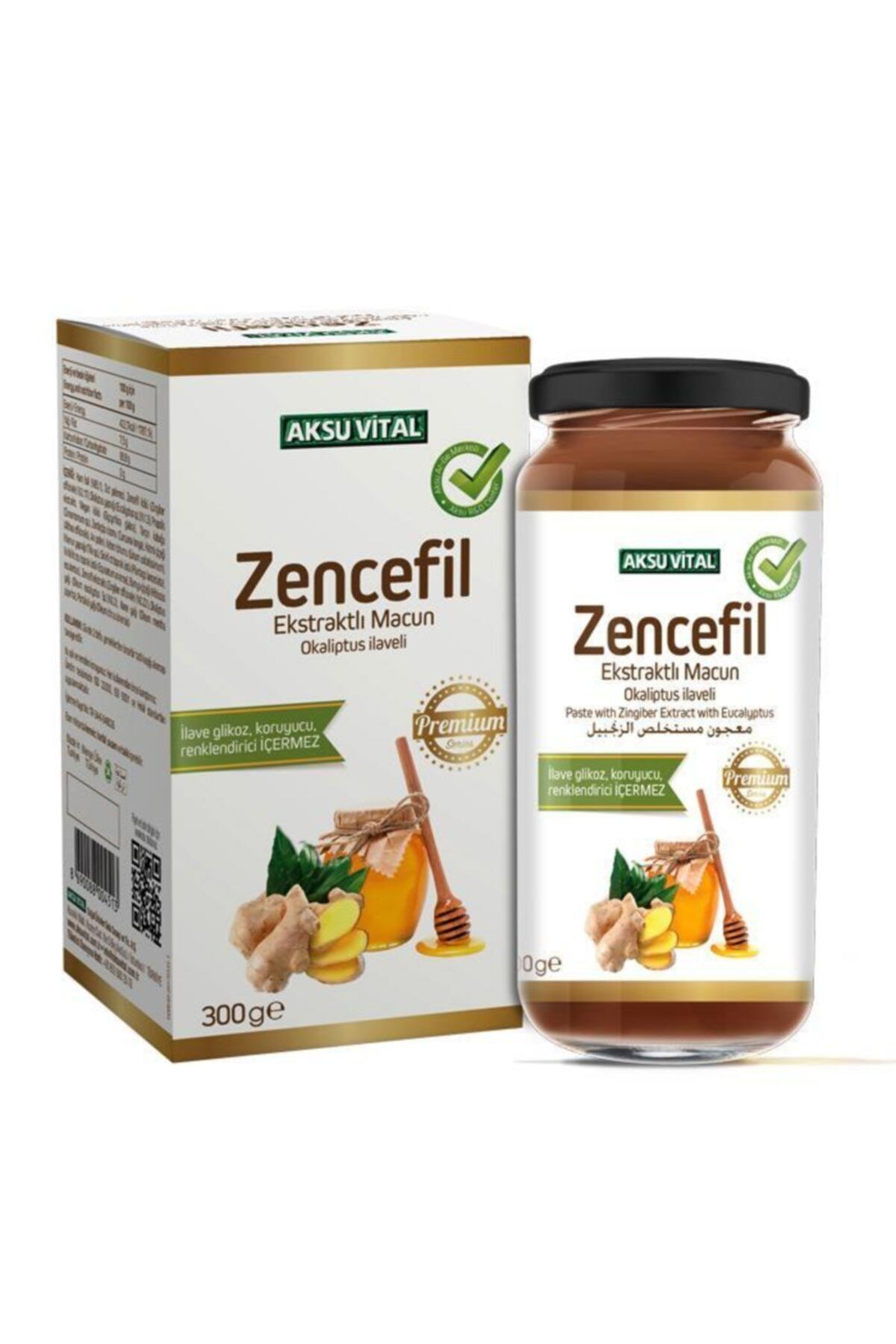 Aksu Vital Okaliptus Ilaveli Zencefil Ekstraktlı Macun 300 G