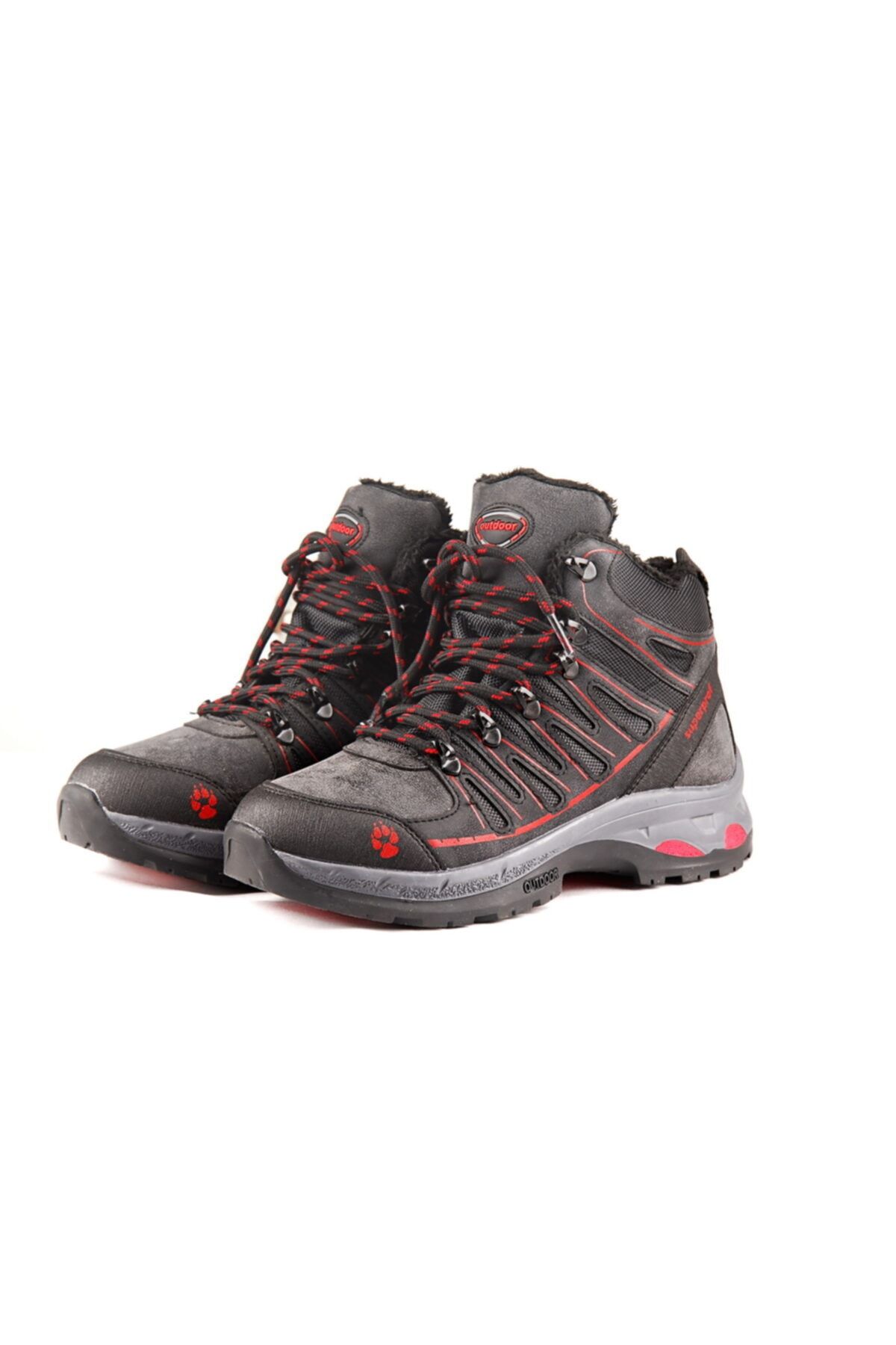 inlor Unisex Kırmızı Trekking Bot