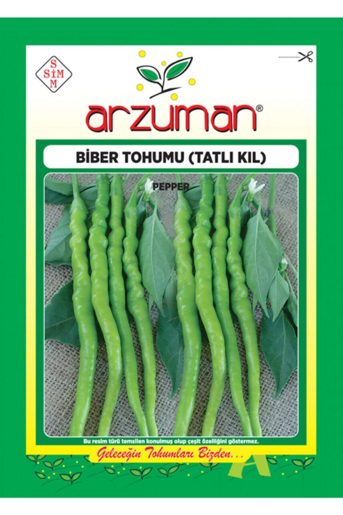 Arzuman Tohum Biber Tohumu Tatlı Sivri Kıl