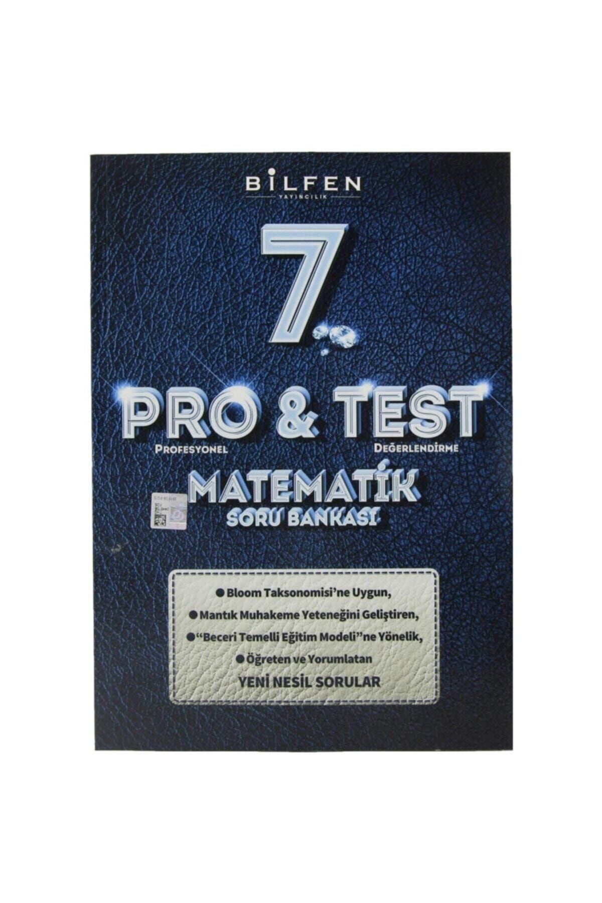 Bilfen Yayıncılık 7.sınıf Pro & Test Matematik Soru Bankası