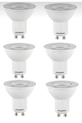 6 Adet 4.2w Gu10 Led Ampul Çanak Ampul Günışığı 3000 Kelvin. Image 0