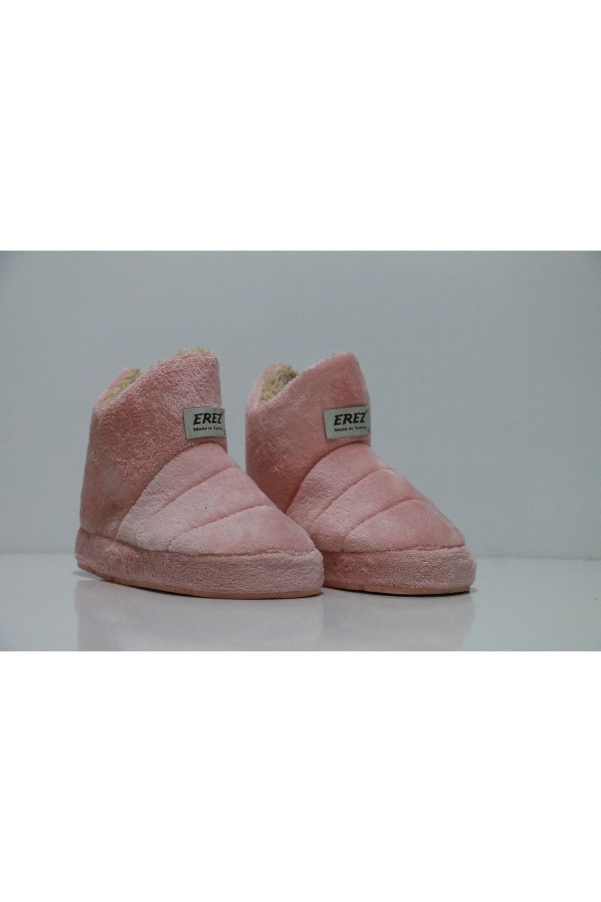 Erez Desarshoes Pudra(pembe) Pamuklu, Yumuşak, Rahat, Panduf ,ev Terliği