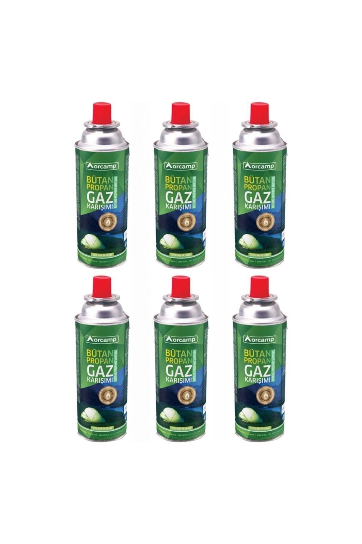 Orgaz Orcamp Kts-227 Gaz Kartuşu Altılı Set