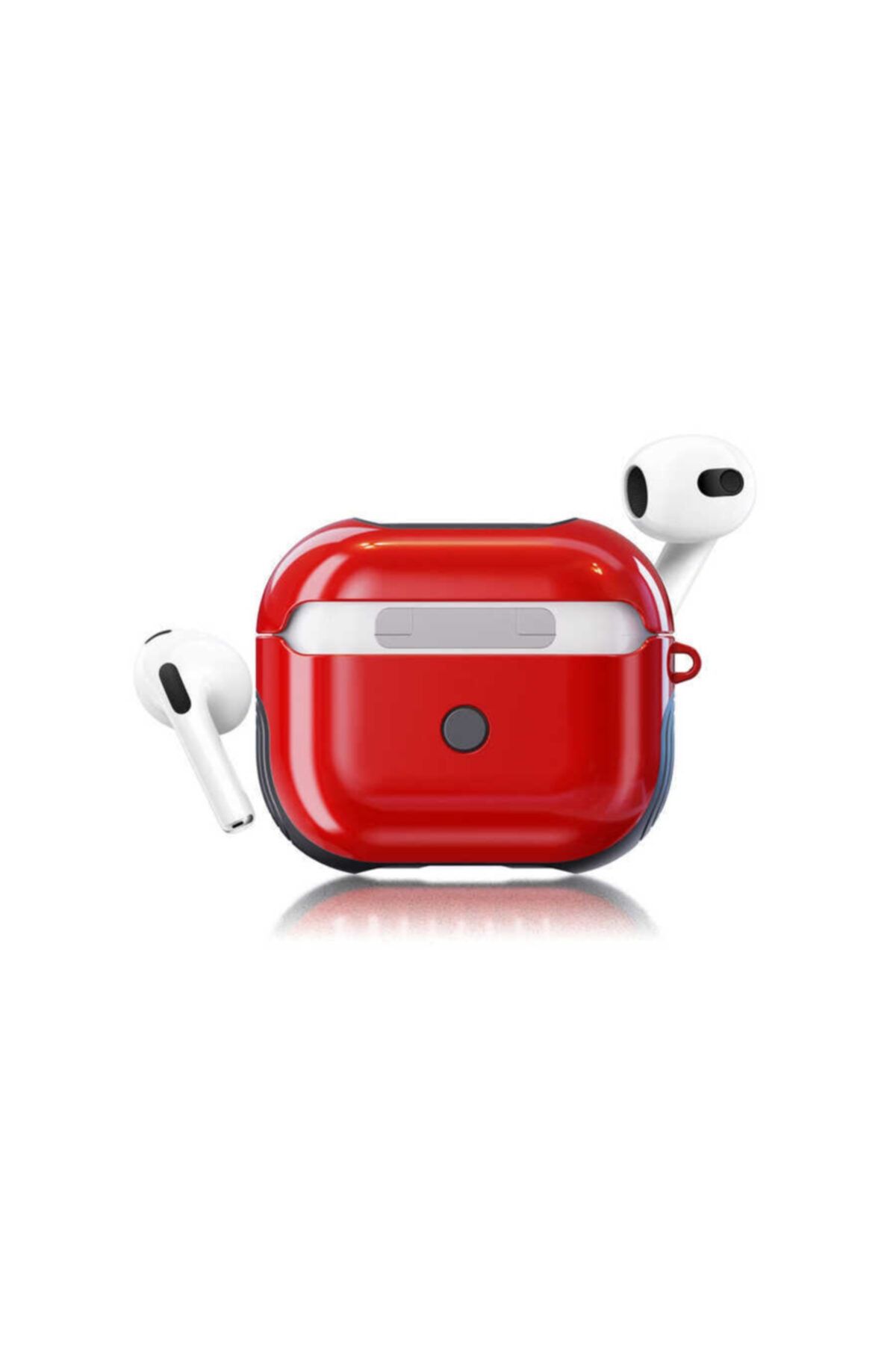 UnDePlus Uyumlu Apple Airpods 3. Nesil Kılıf Shockproof Silikon Renkli Kılıf