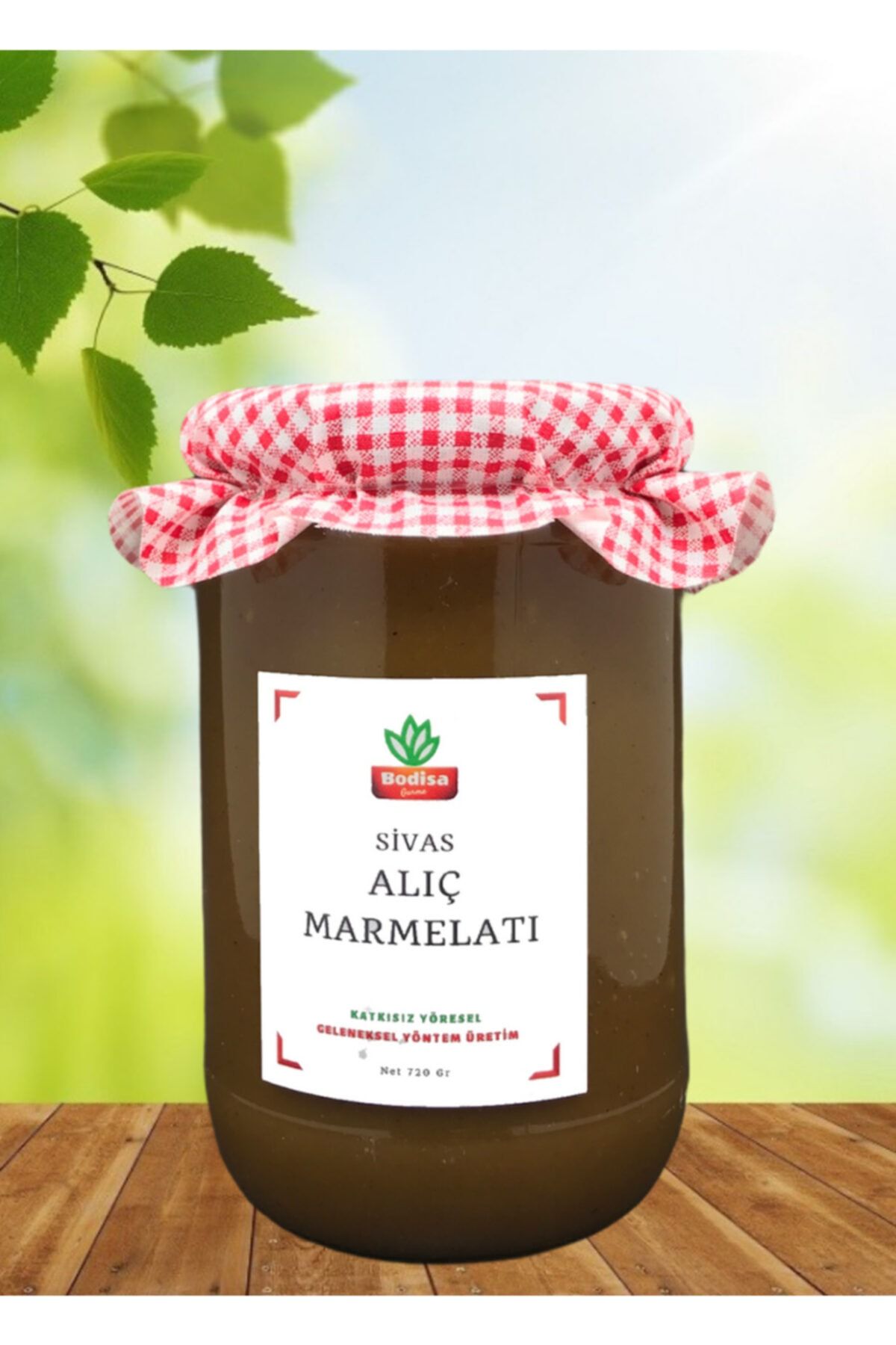 Bodisa Gurme Sivas Doğal Alıç Marmelatı 2 Adet X 720 gr