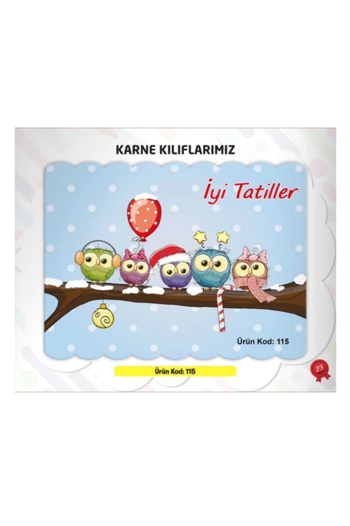 Ata Yayıncılık Karne Kabı Kılıfı Ürün Kodu:115 (10 Adet)