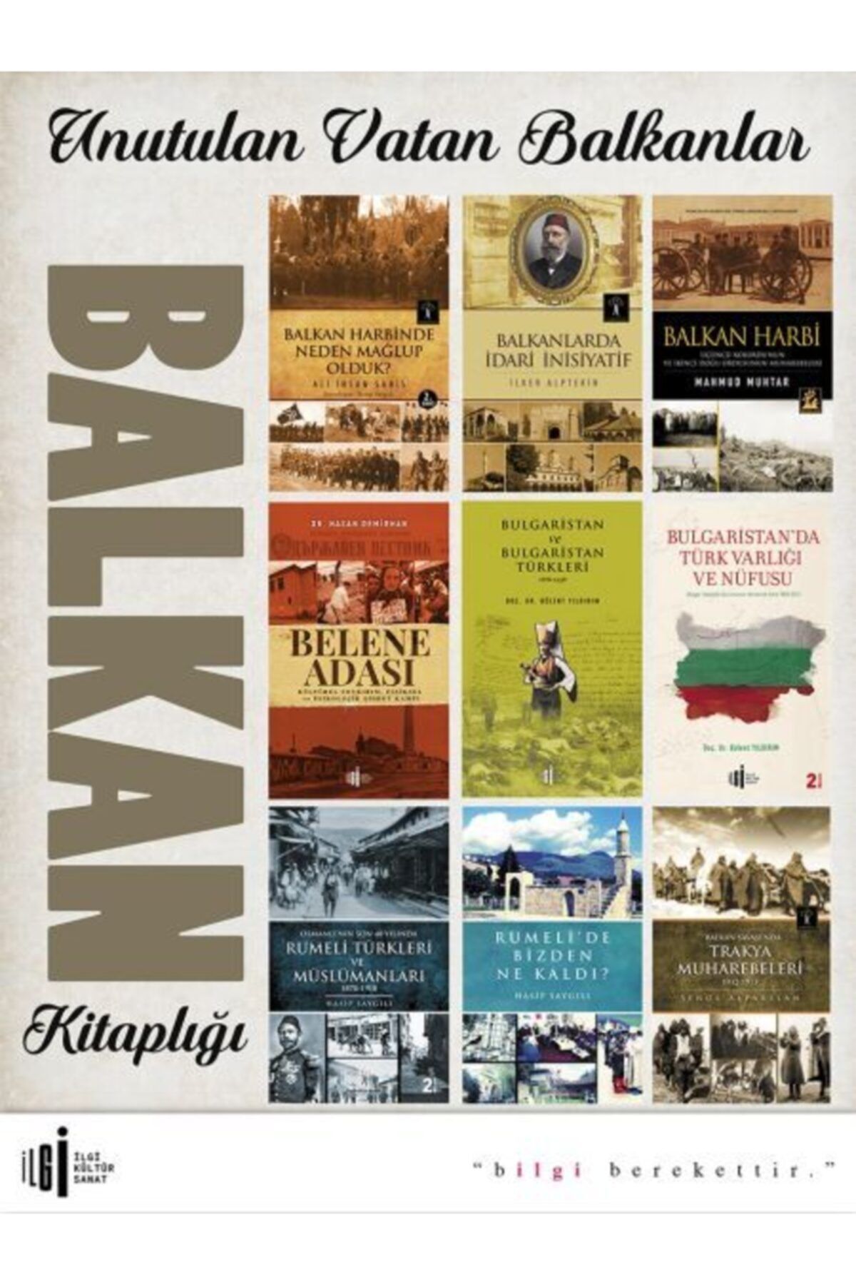 İlgi Kültür Sanat Yayıncılık Balkan Kitaplığı Set (9 Kitap Takım)