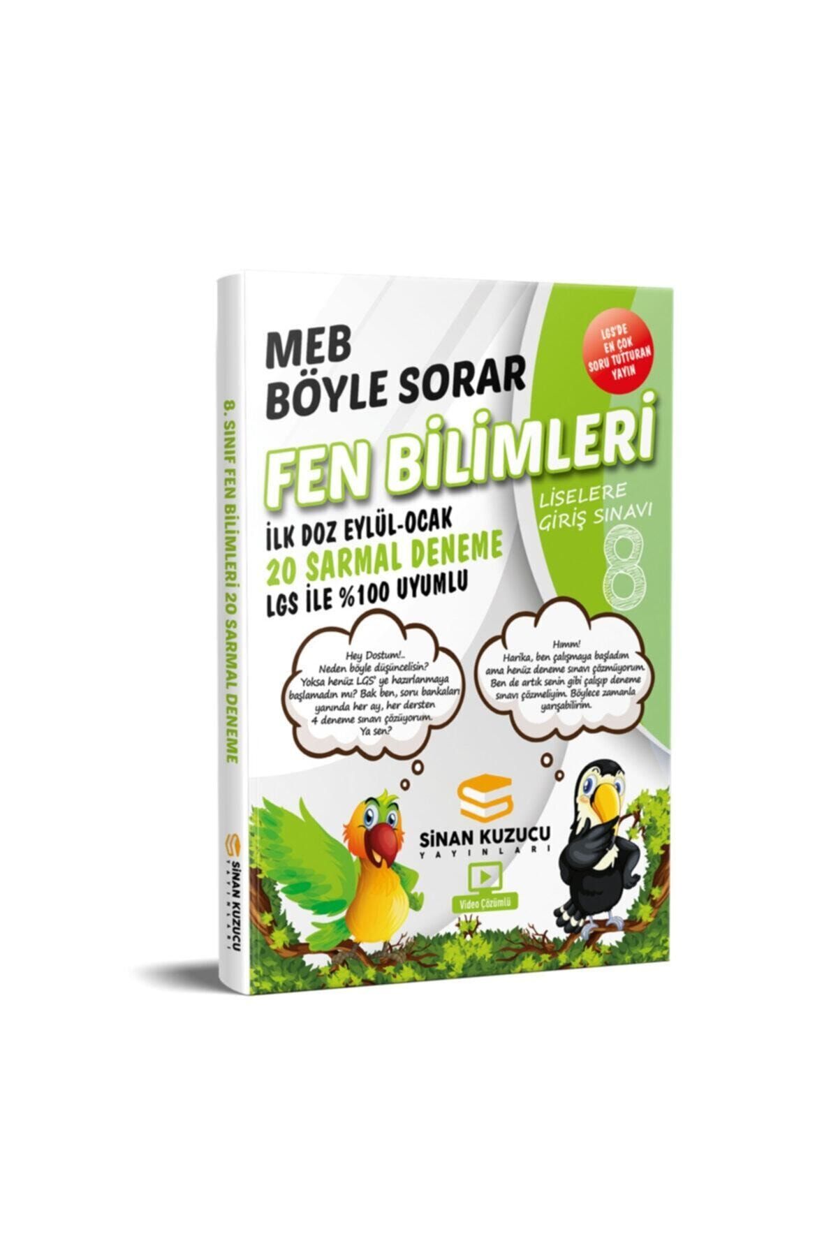 SİNAN KUZUCU YAYINLARI 8.sınıf Fen Bilimleri 20 Li Sarmal Deneme