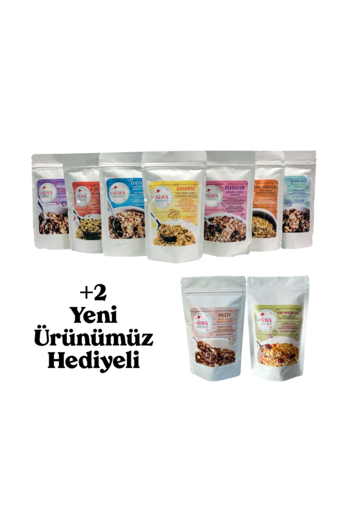 Nova Granola Seti 100gr 7 Paket