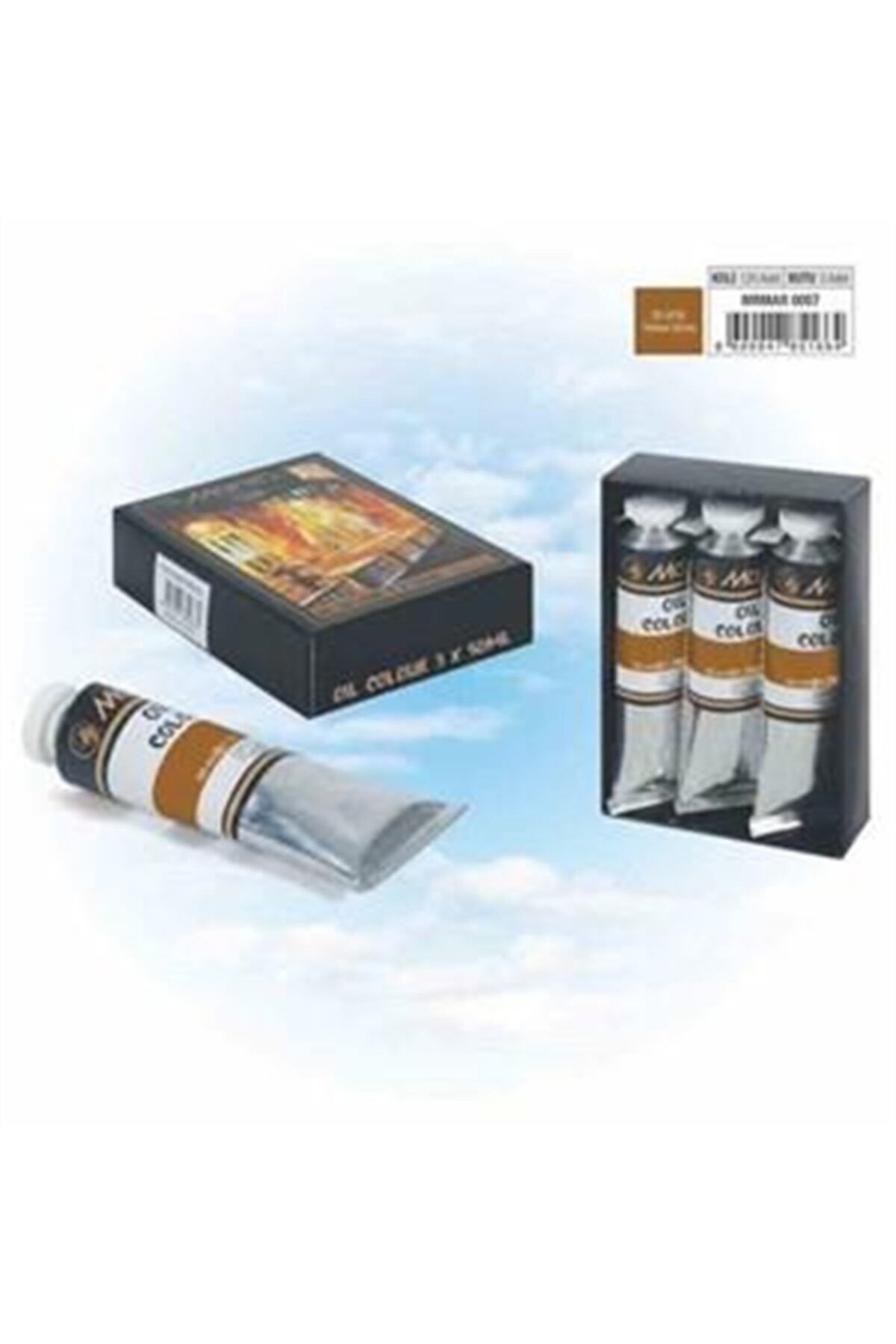Maries Yağlı Boya 50 ml E1384-no:676 Yellow Ochre