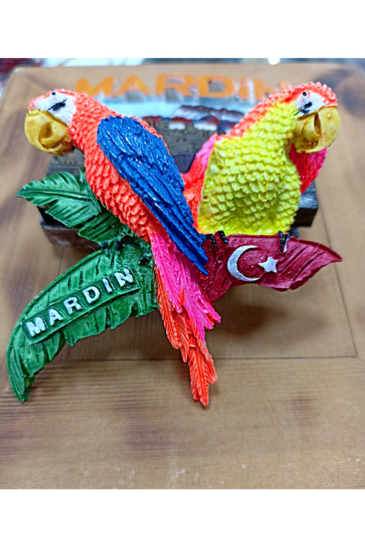 Nev Tasarım Mardin Hatırası Kuş Detaylı Üç Boyutlu Magnet