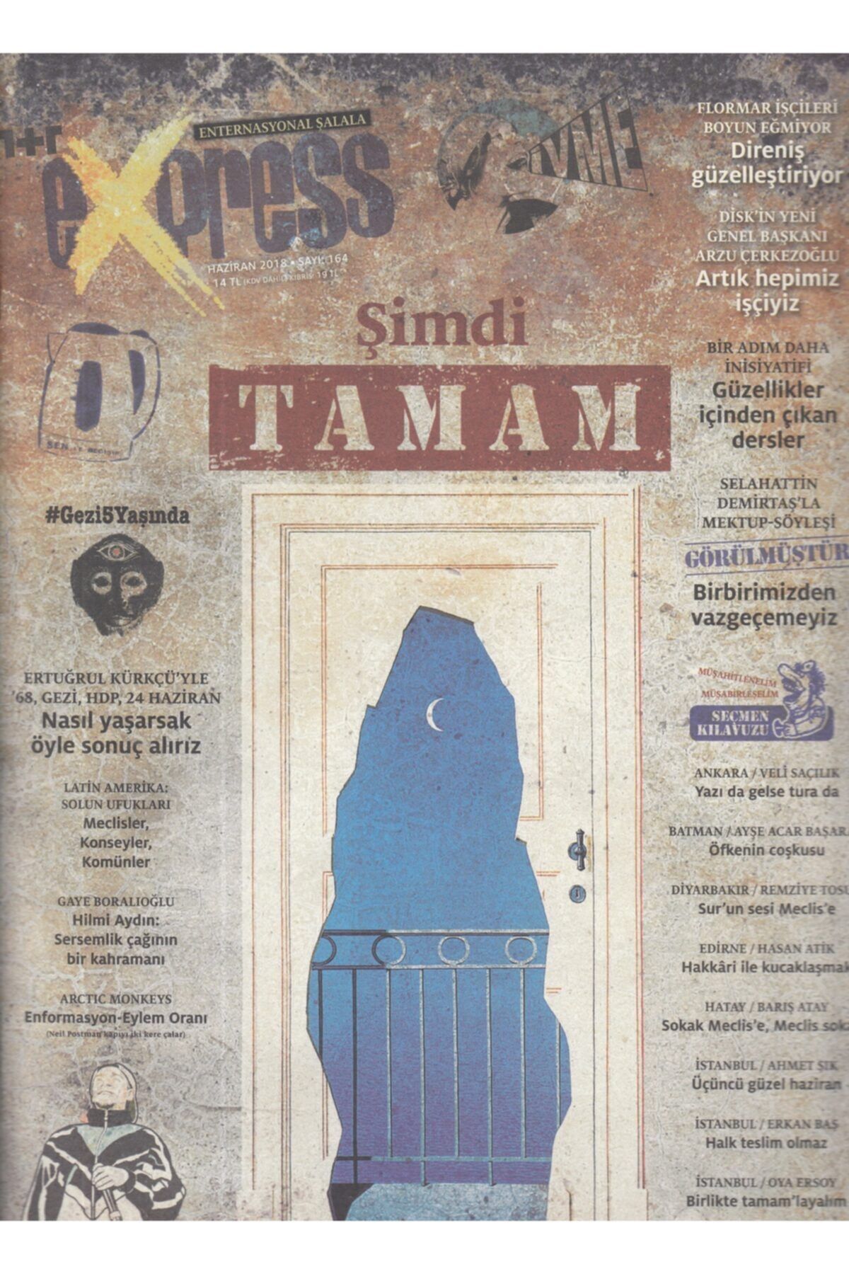 Metis Yayınları Express Dergisi:164.sayı (haziran 2018)