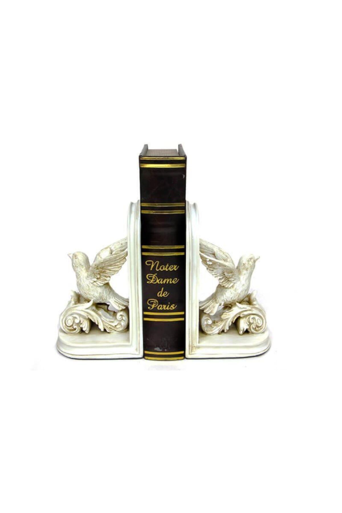 Dreamsshop Kitap Stoper Kuşlu Dekoratif Hediyelik