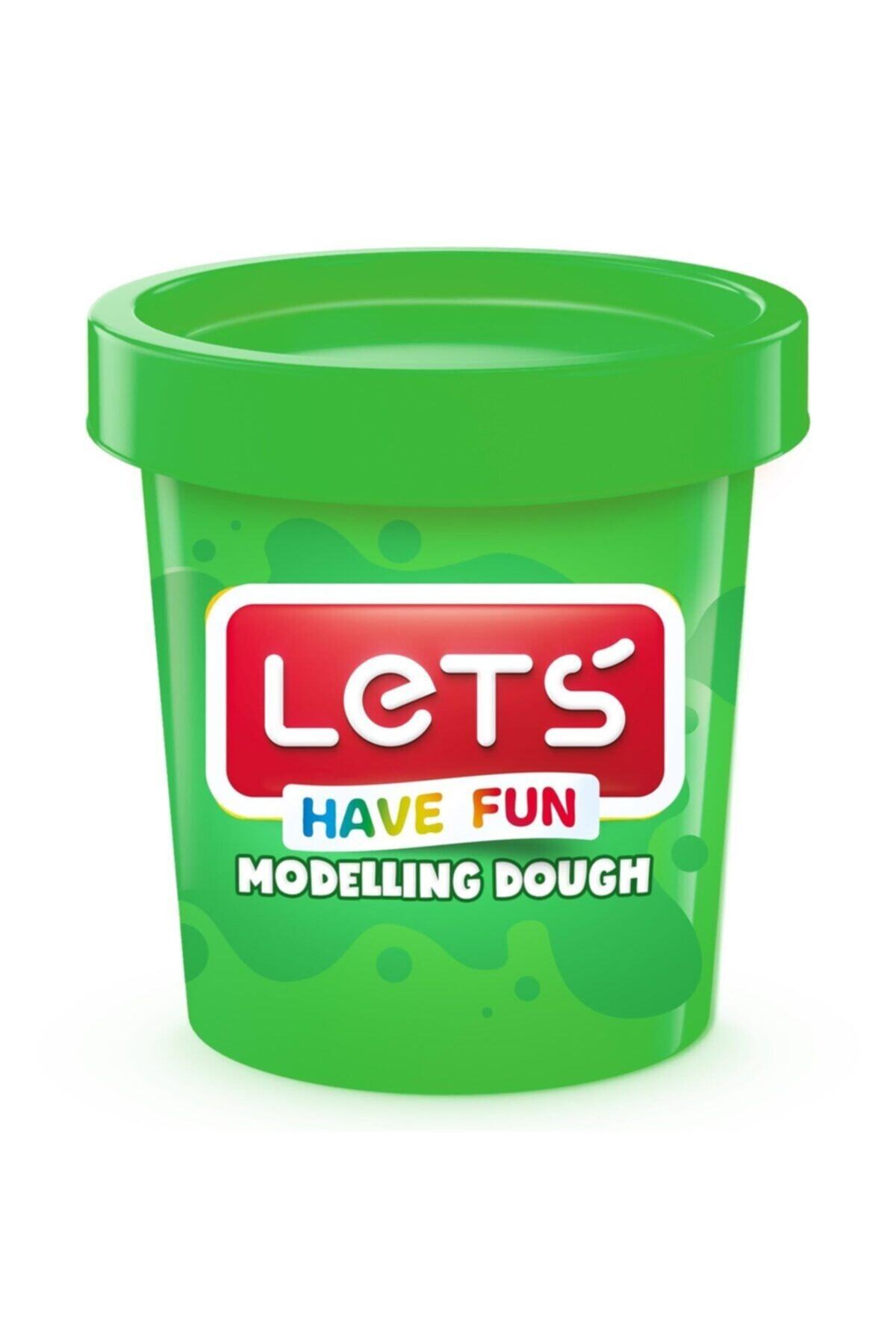 Lets Oyun Hamuru Tek Renk Yeşil 150 gr L-8340-4