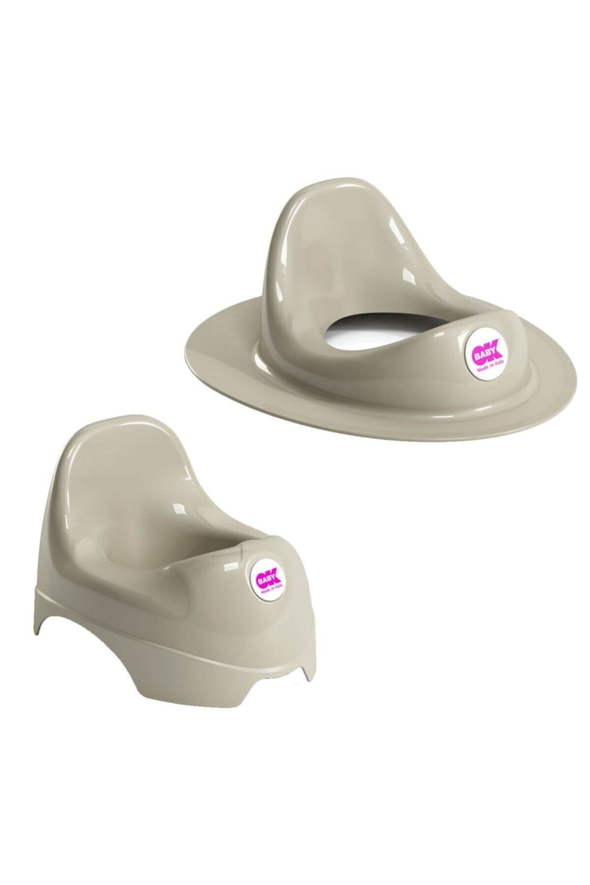 Okbaby Buddy Okbaby Ergo Klozet Adaptörü - Relax Eğitici Oturak / Gri