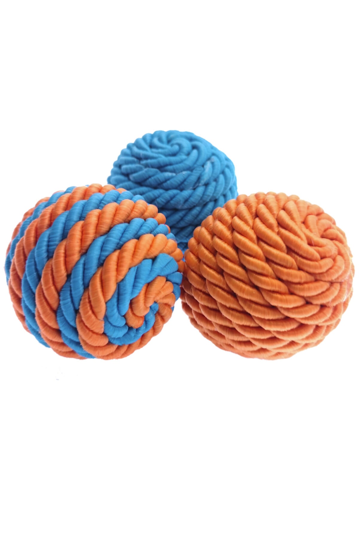 Patiderm Top Kedi Oyuncağı Renkli Ip Sarma 4cm