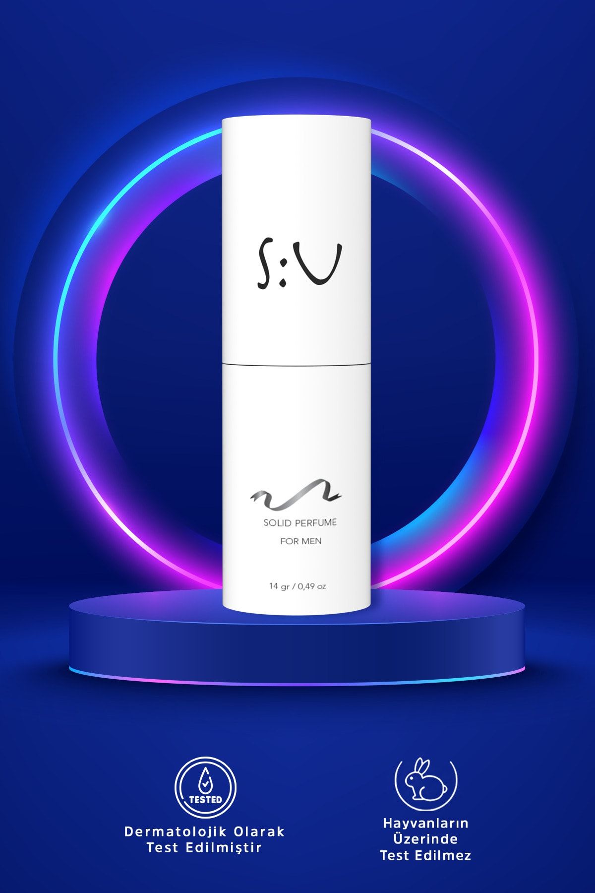 S:U Solıd Parfum Grey Men 14 Gr Katı Parfüm Gri Erkek