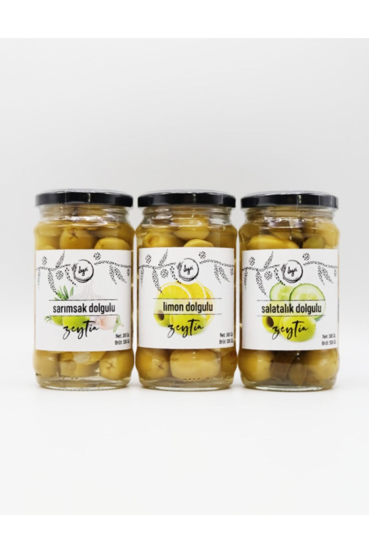 İLYA ORGANİK Gurme Set Üç’lü (3x400-500 Gr.)