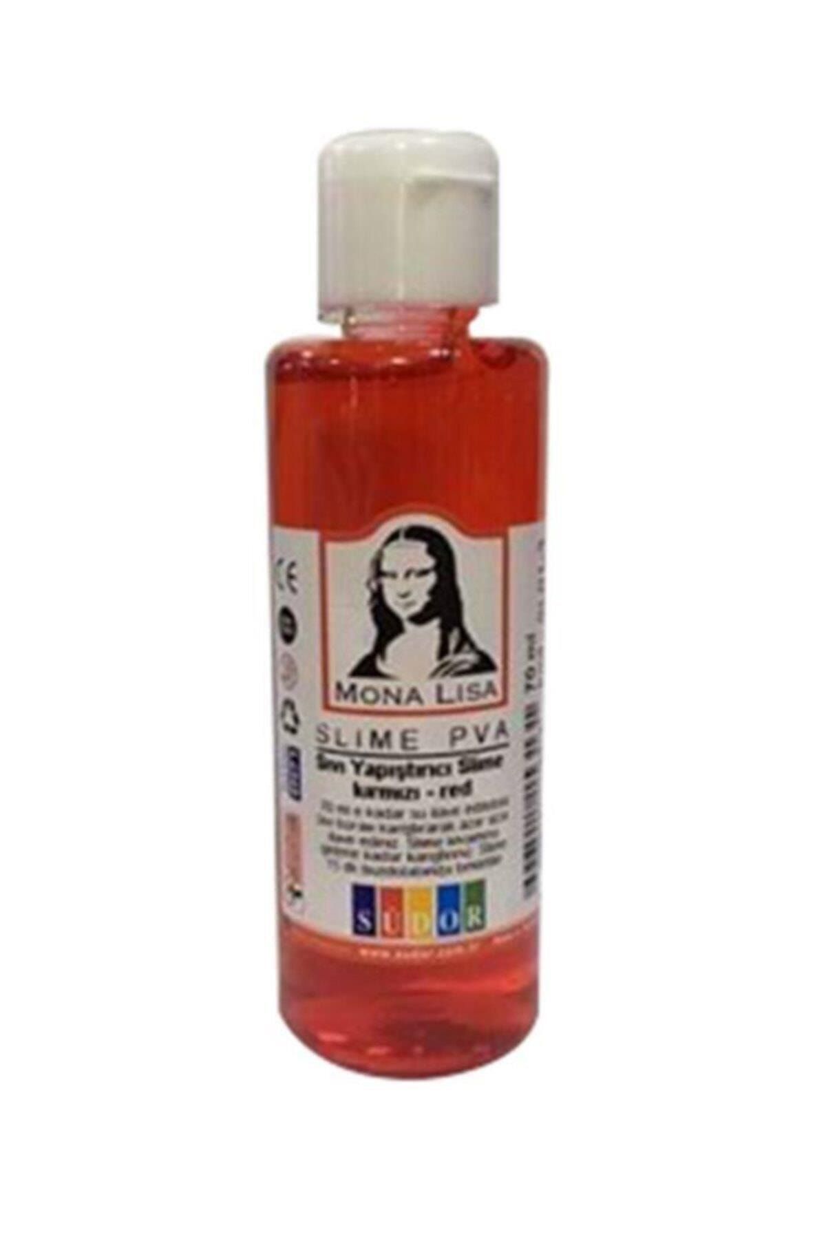 Südor Monalisa Sıvı Yapıştırıcı Slime 70 Ml Kırmızı (12 Li Paket)