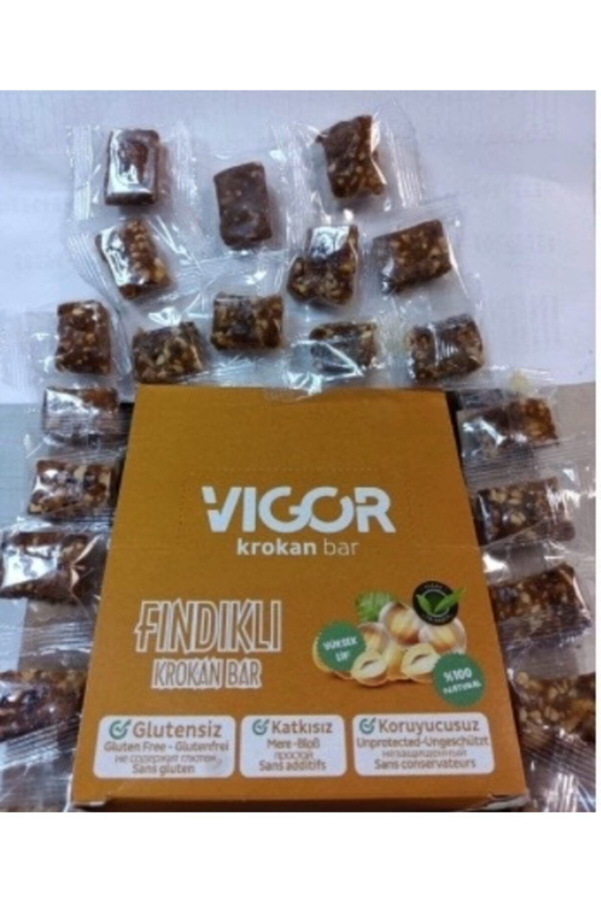 Vigorbar Vigor Fındık Bar Dökme 2,5 Kg