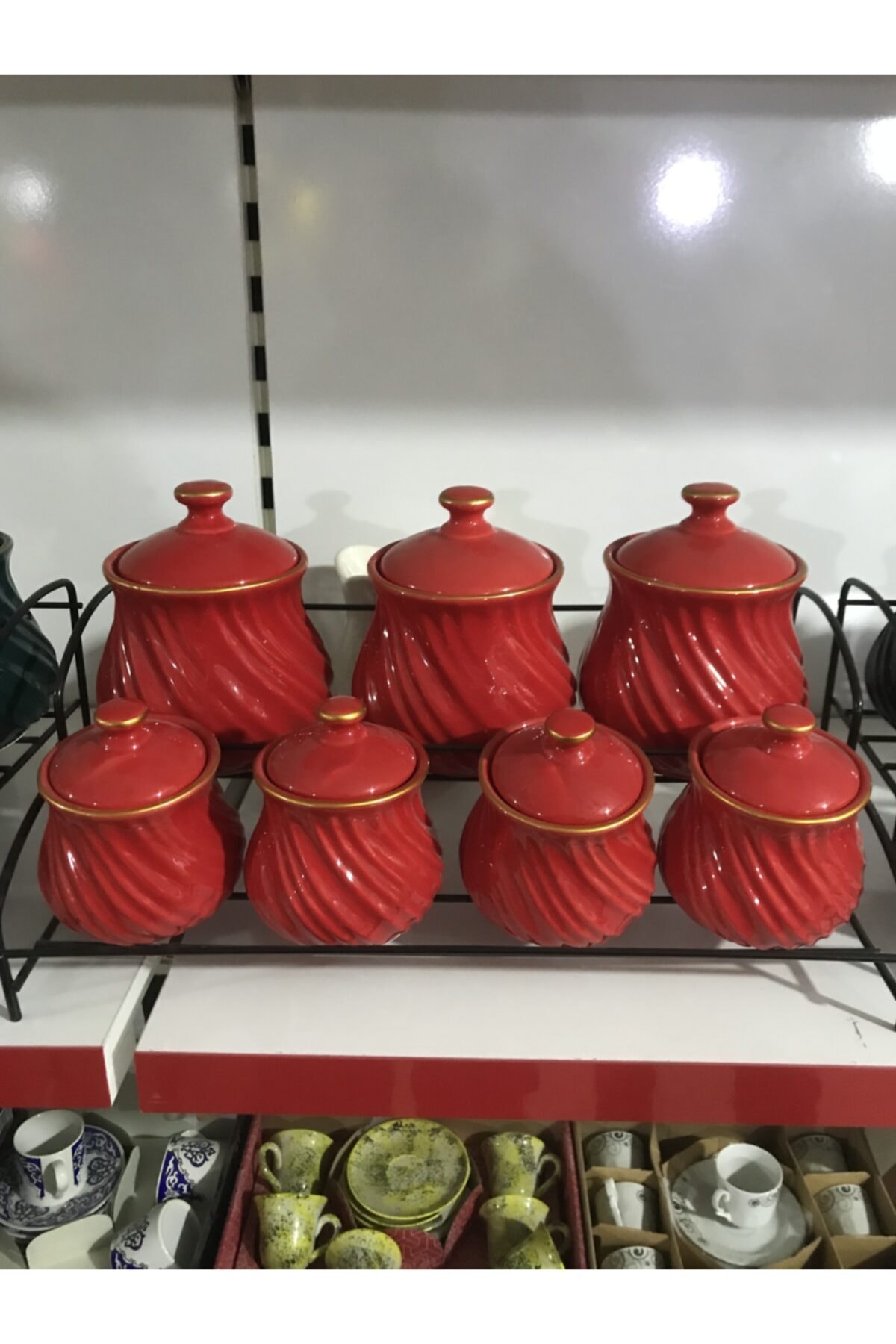 öz porselen Baharatlık Takımı