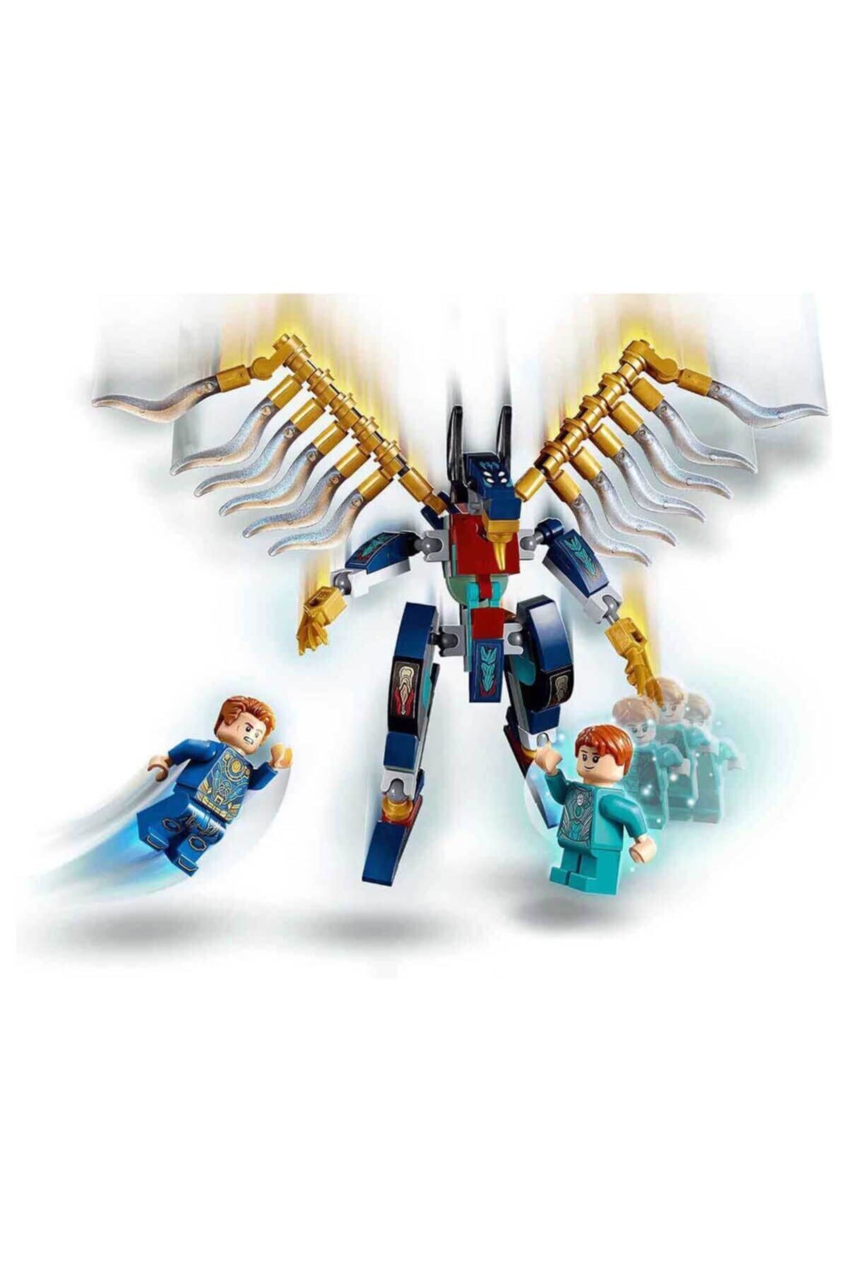 akids Fırsat Lego Marvel Super Heroes Eternals Hava Saldırısı 76145