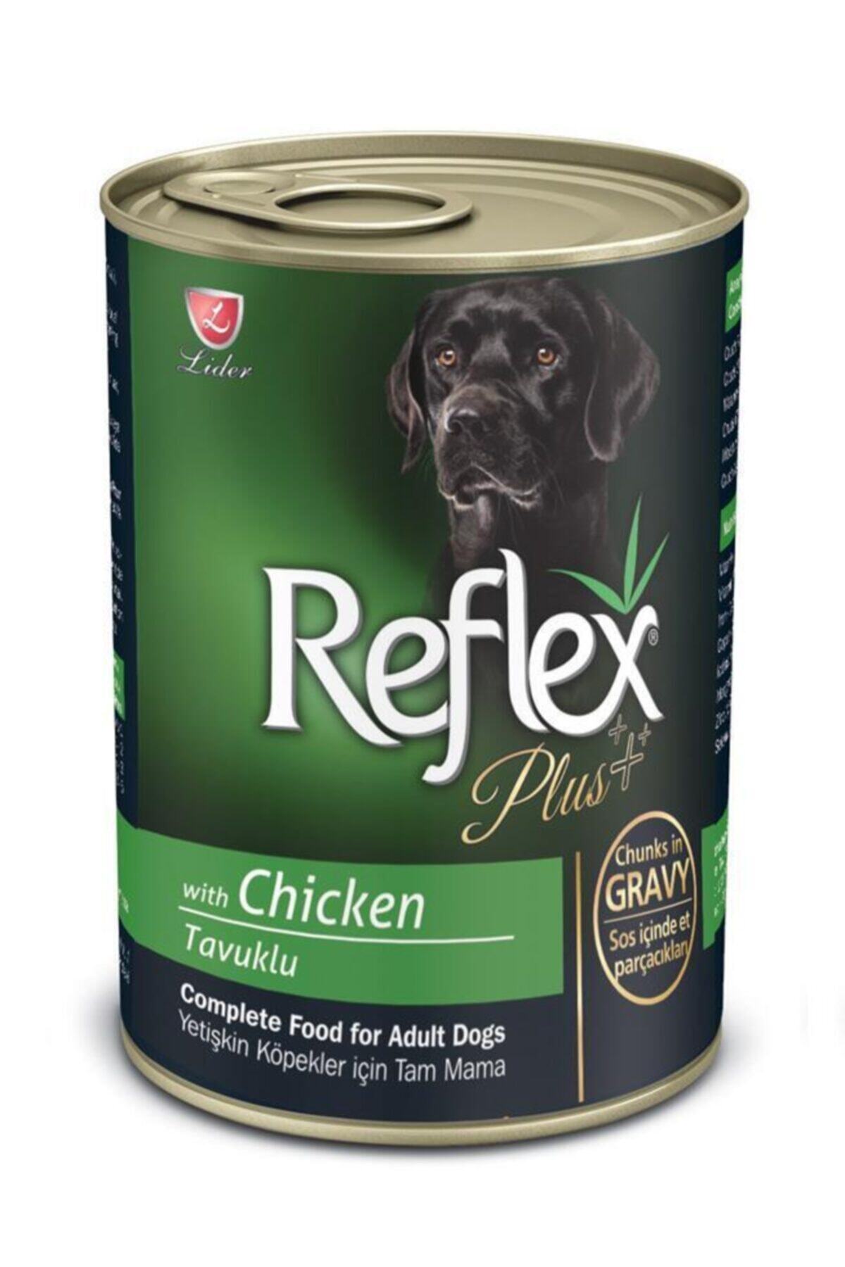 Reflex Plus Tavuklu Parça Etli Yetişkin Köpek Konservesi 400 gr