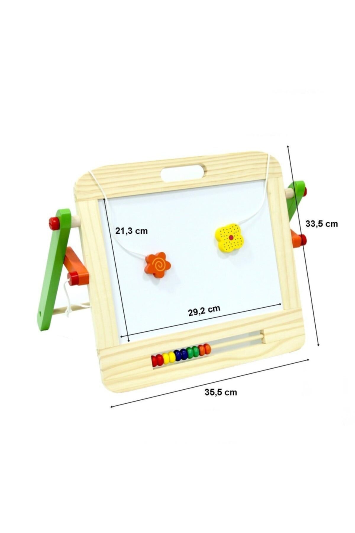 akids Fırsat Ahşap Manyetik Abaküslü Yazı Tahtası