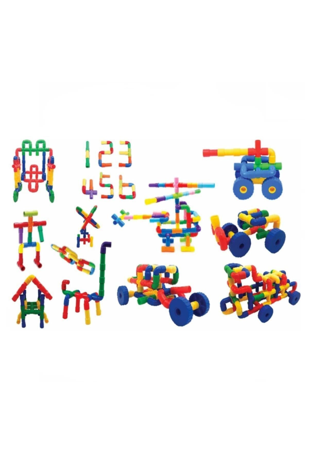 akids Fırsat King Kids Tekerlekli Boru Lego 72 Parça