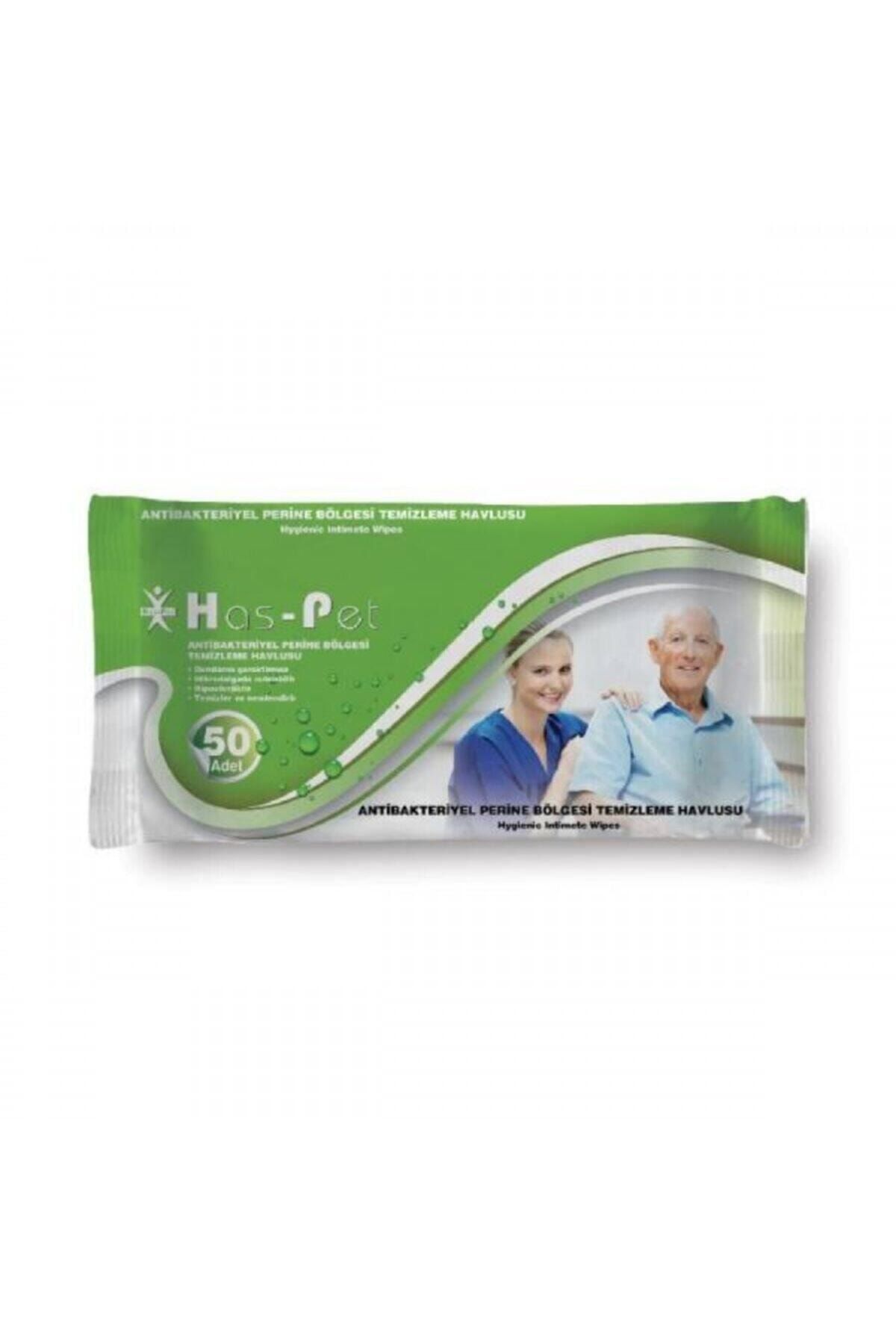 HasPet Antibakteriyel Perine Havlusu 50li