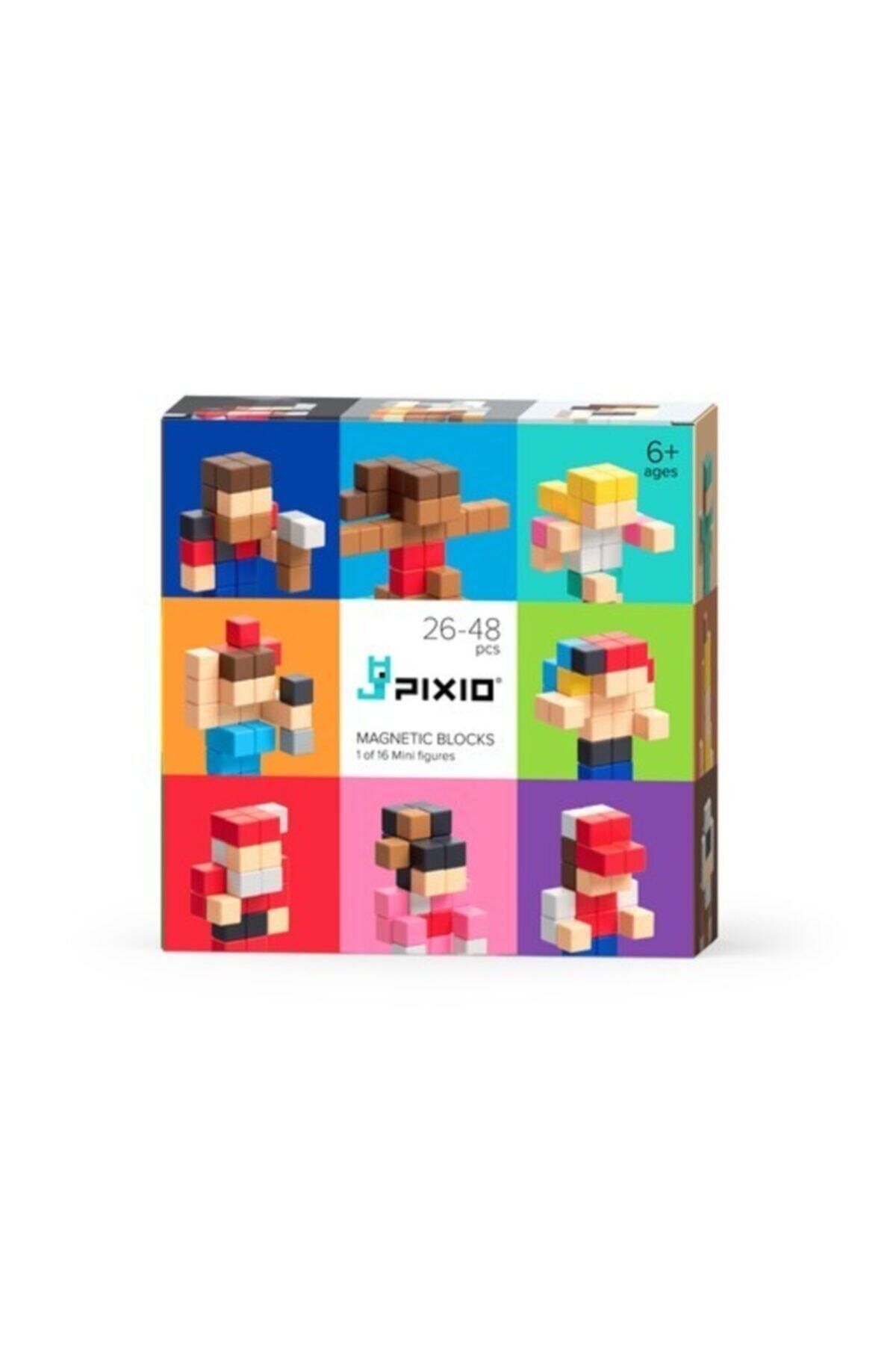 PIXIO Surprise Mini Figures Interaktif Mıknatıslı Manyetik Blok Oyuncak