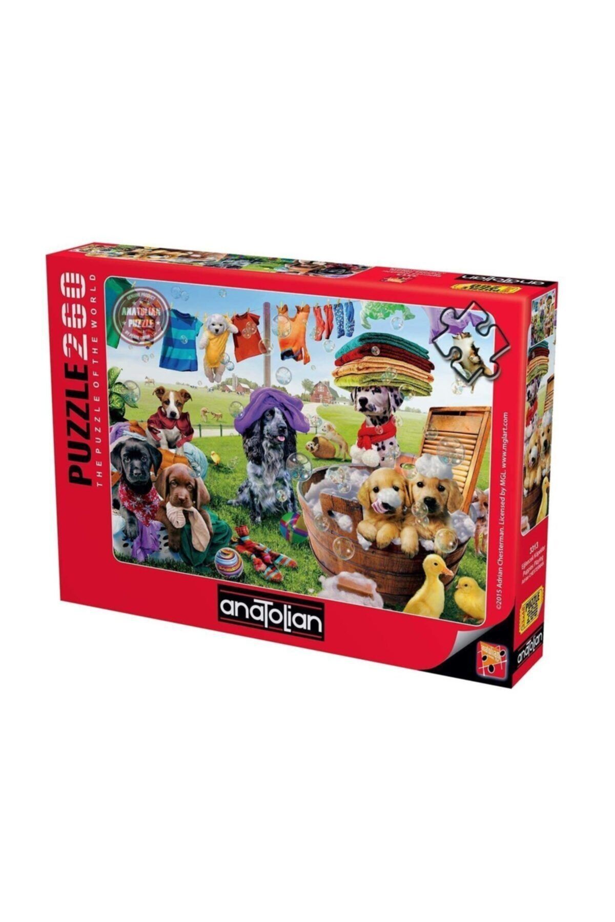 Anatolian Puzzle Puzzle Anatolian 260 Parça Eğlenceli Köpekler